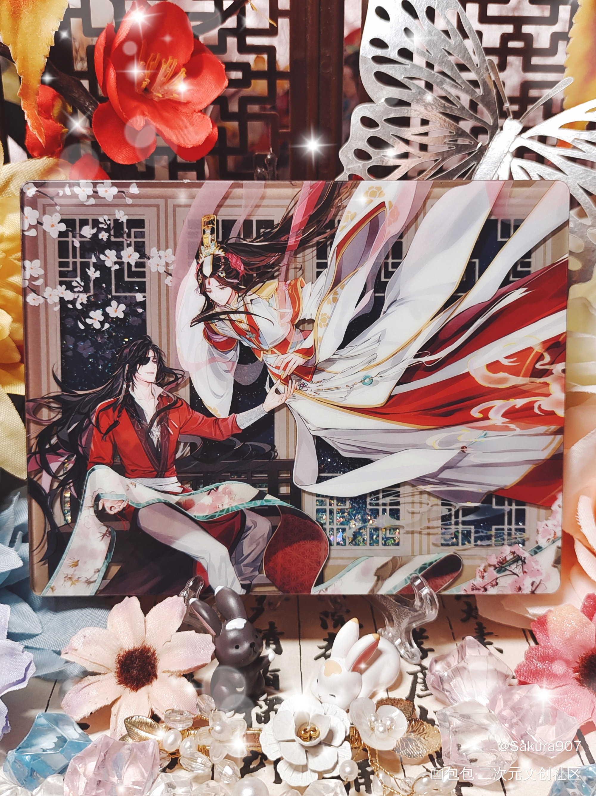 _天官赐福花城·天官赐福谢怜·天官赐福绘画作品