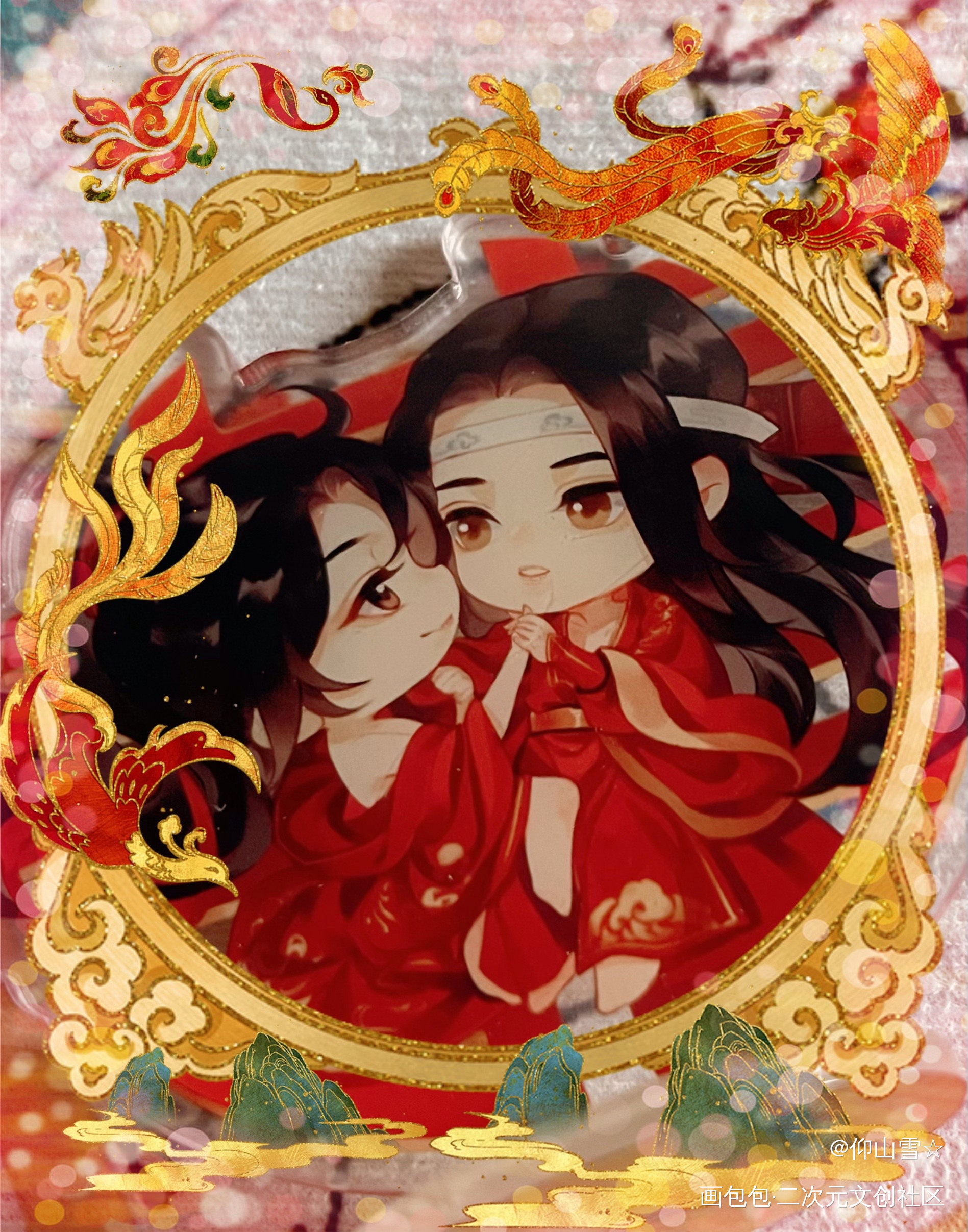_魔道祖师蓝忘机·魔道祖师魏无羡·魔道祖师绘画作品