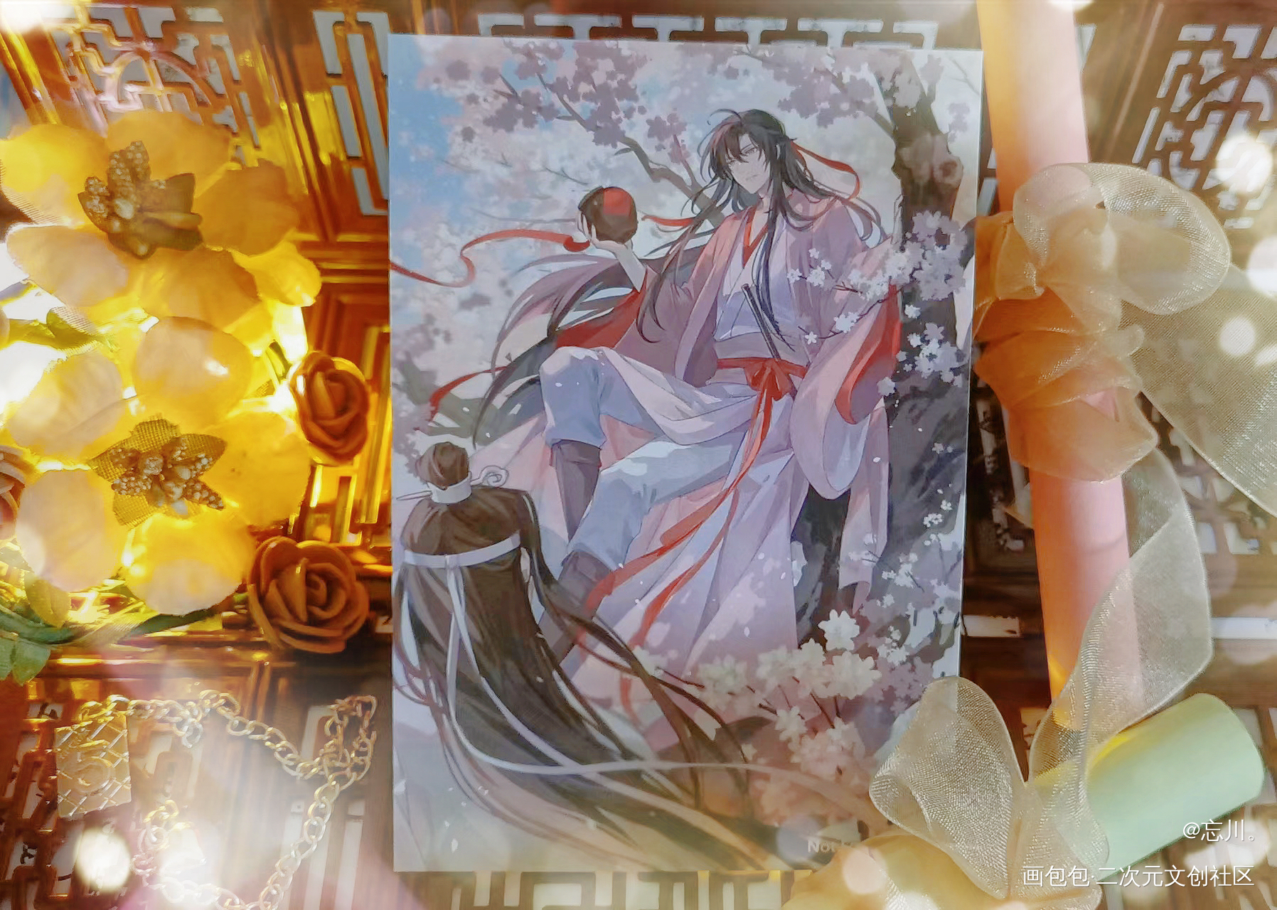 _魔道祖师蓝忘机·魔道祖师魏无羡·魔道祖师绘画作品