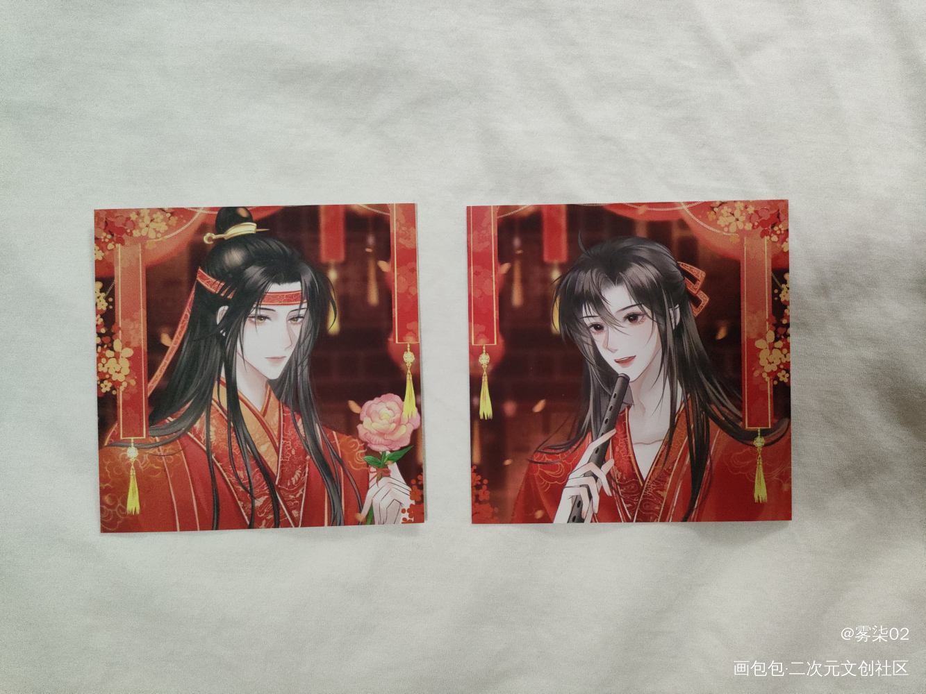 _魔道祖师无料返图绘画作品