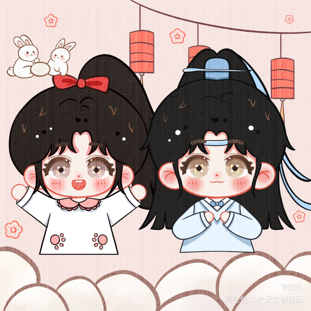 魔道祖师·忘羡_魔道祖师绘画作品