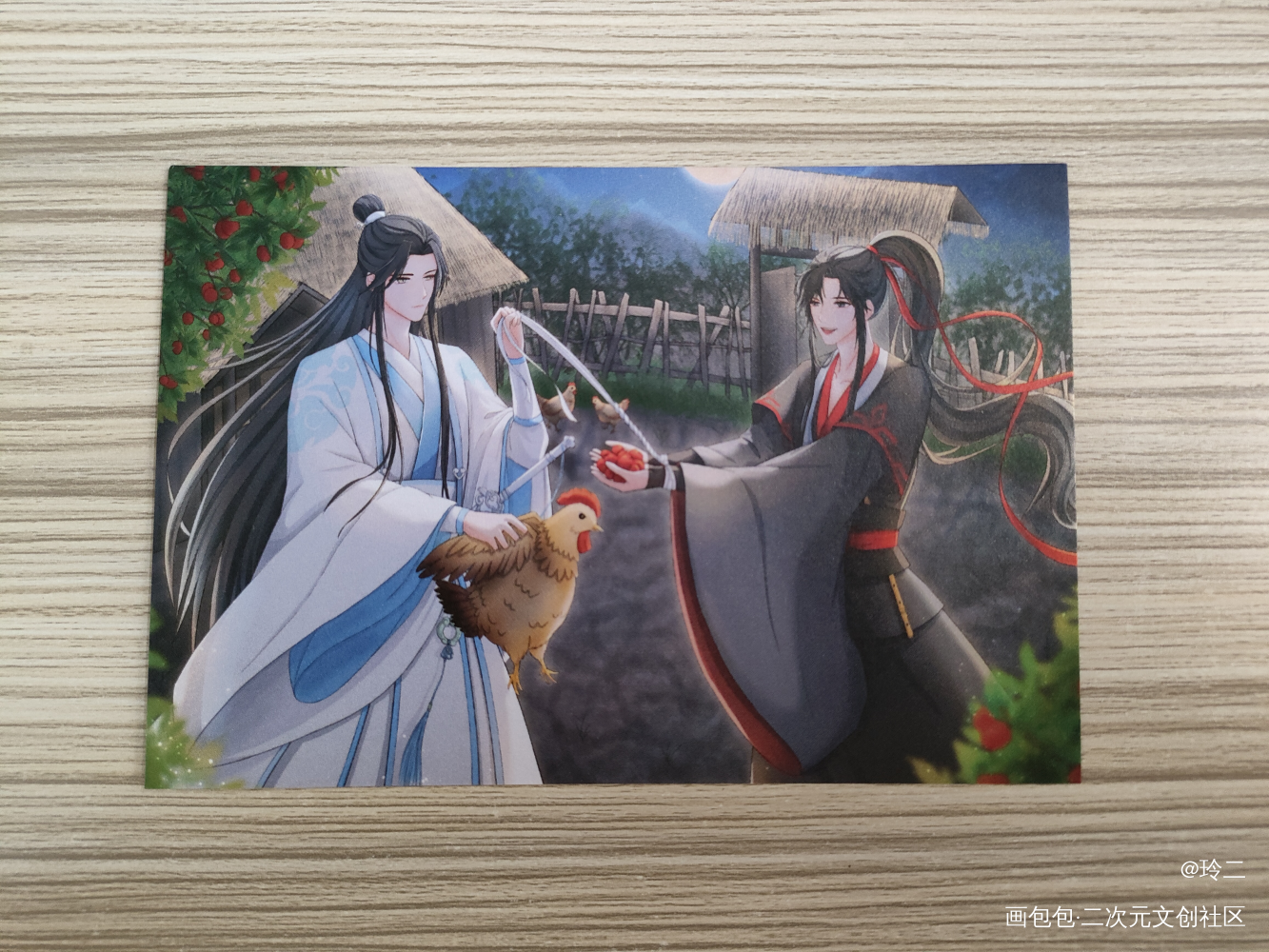 _魔道祖师无料返图绘画作品