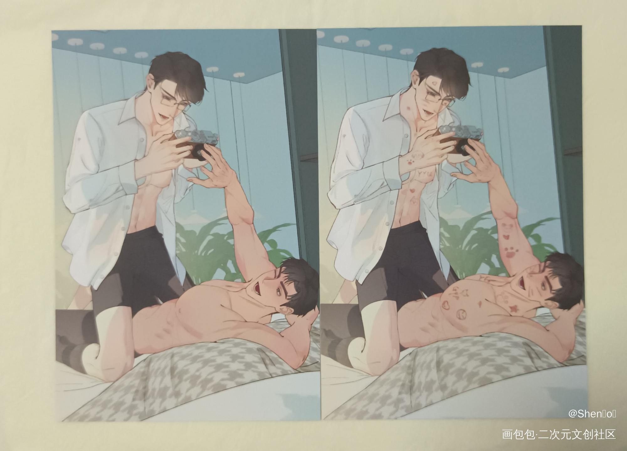 _188男团无料返图绘画作品