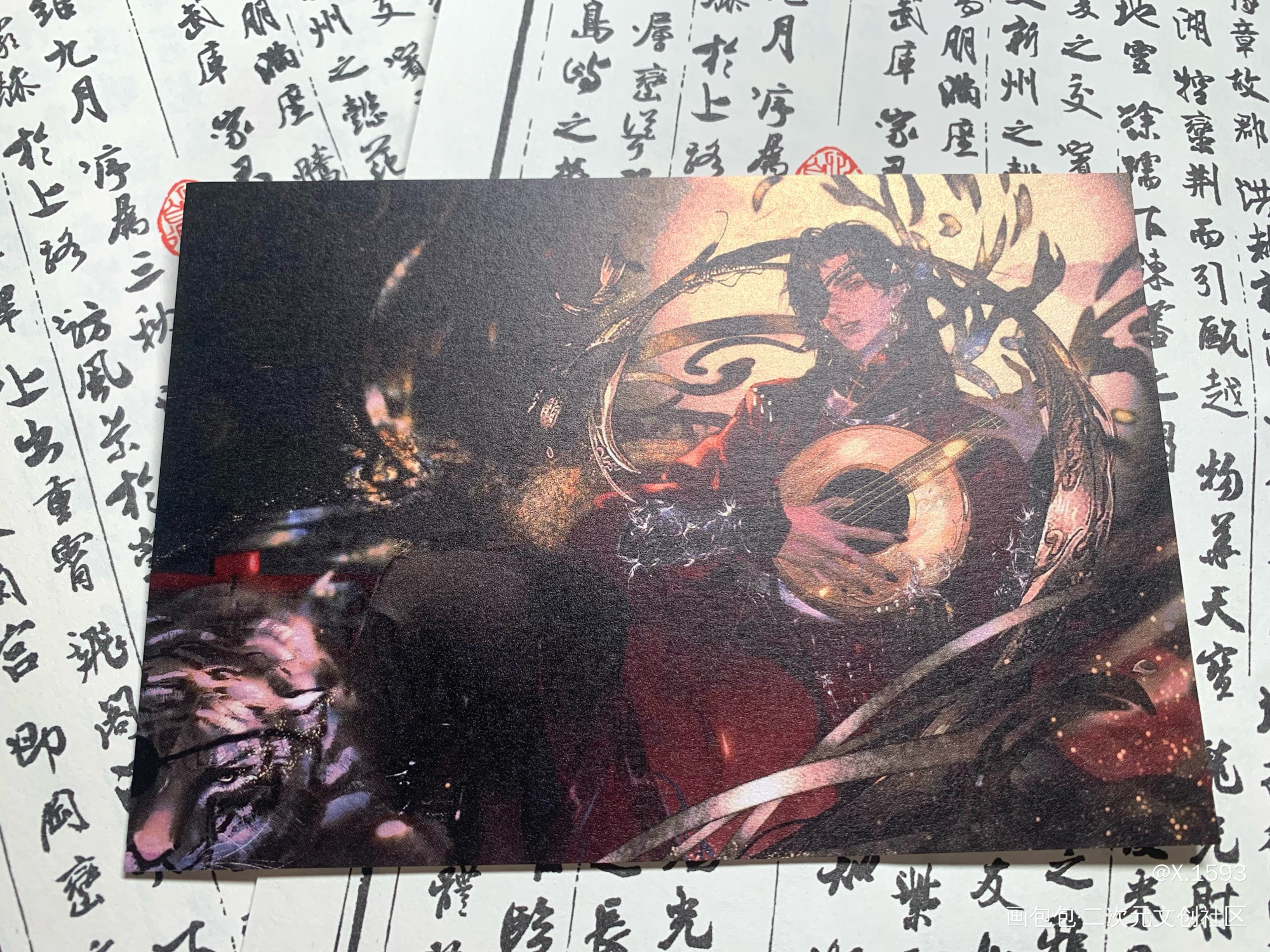 _天官赐福无料返图绘画作品