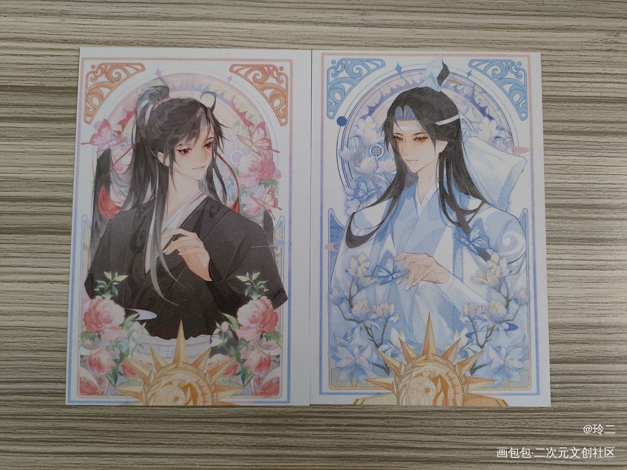 _魔道祖师无料返图绘画作品