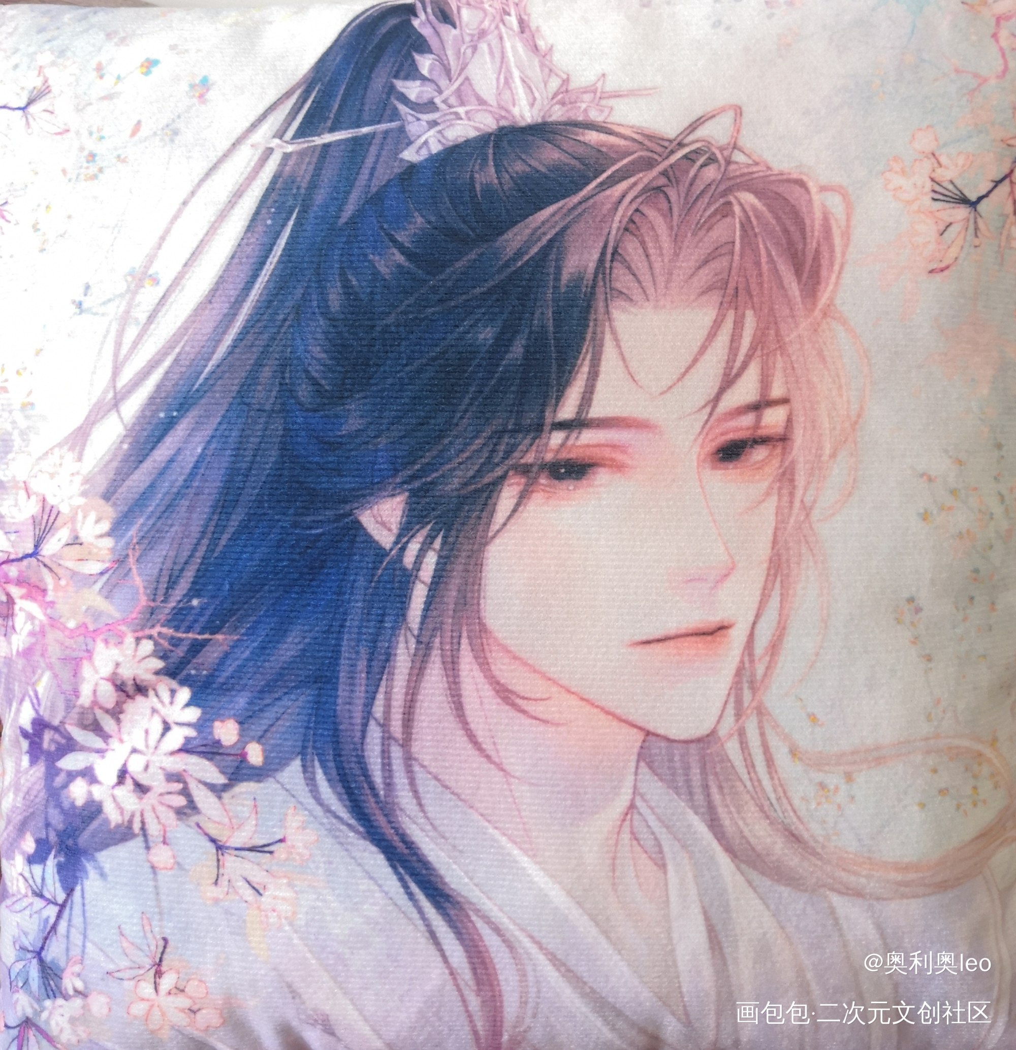 二哈五绝美抱枕_绘画作品