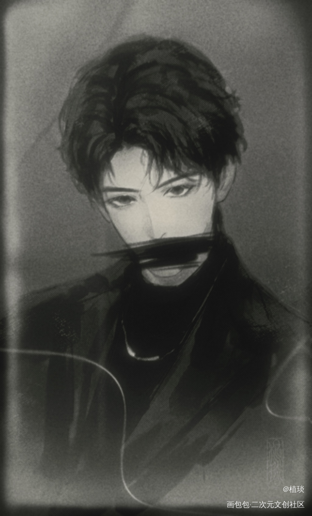 不要说谎_随手画画游戏同人创作日常纸嫁衣绘画作品