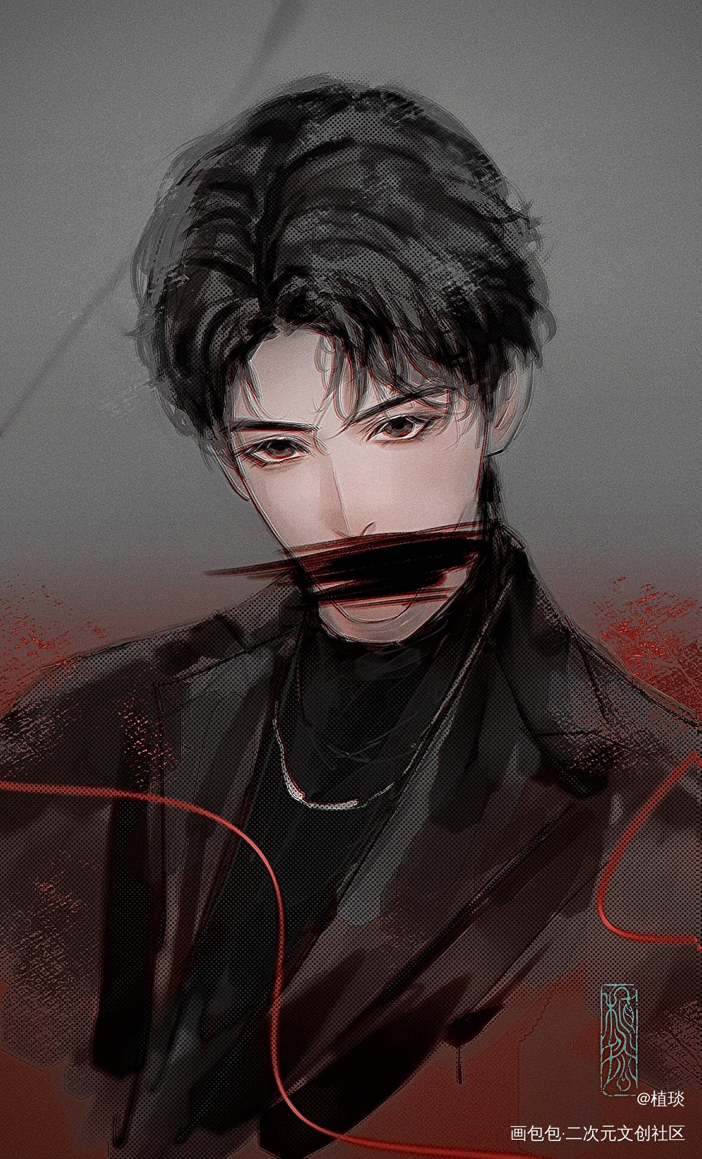 不要说谎_随手画画游戏同人创作日常纸嫁衣绘画作品