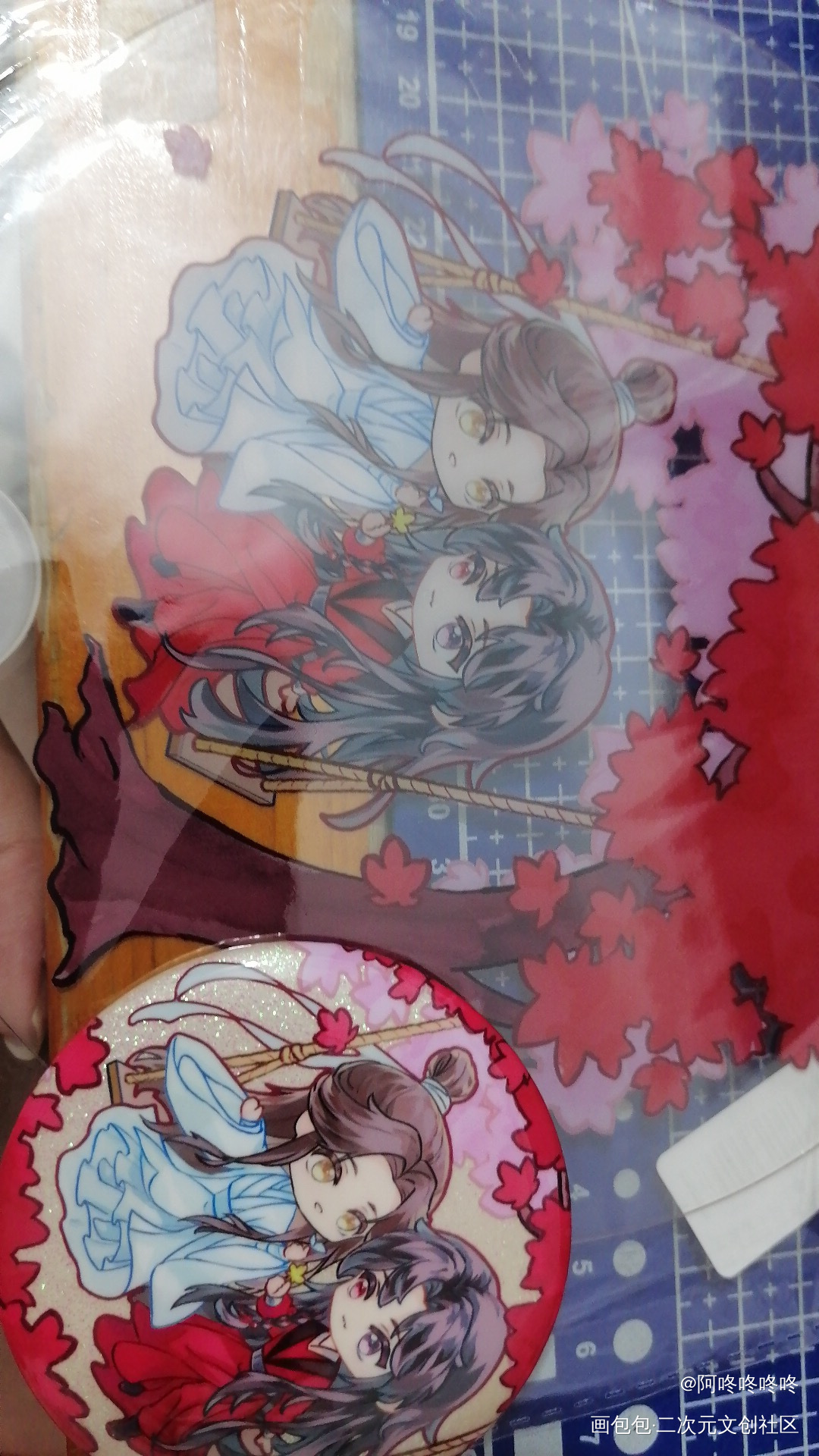 _天官赐福无料返图花城·天官赐福谢怜·天官赐福绘画作品