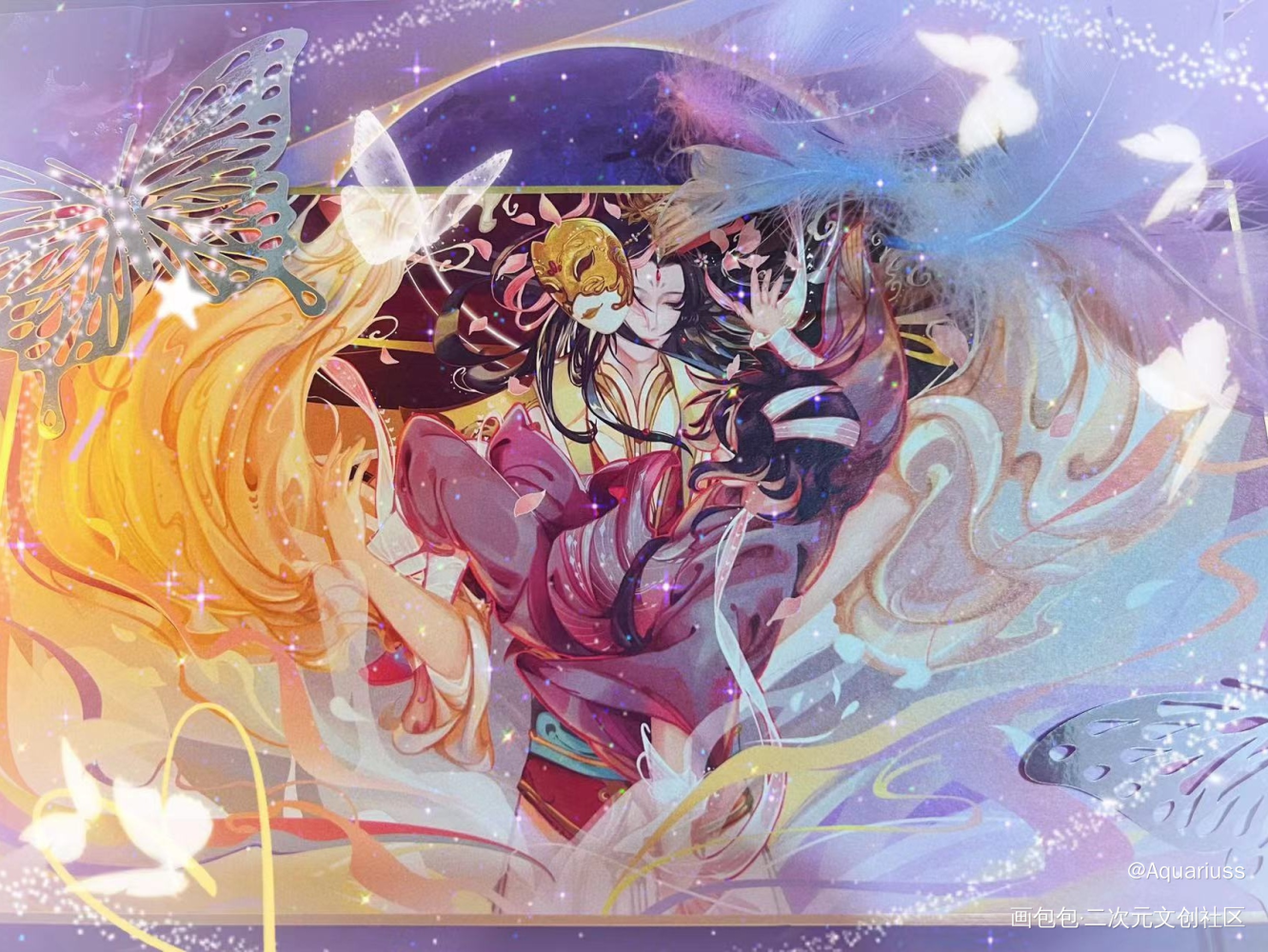 _天官赐福花城·天官赐福谢怜·天官赐福绘画作品