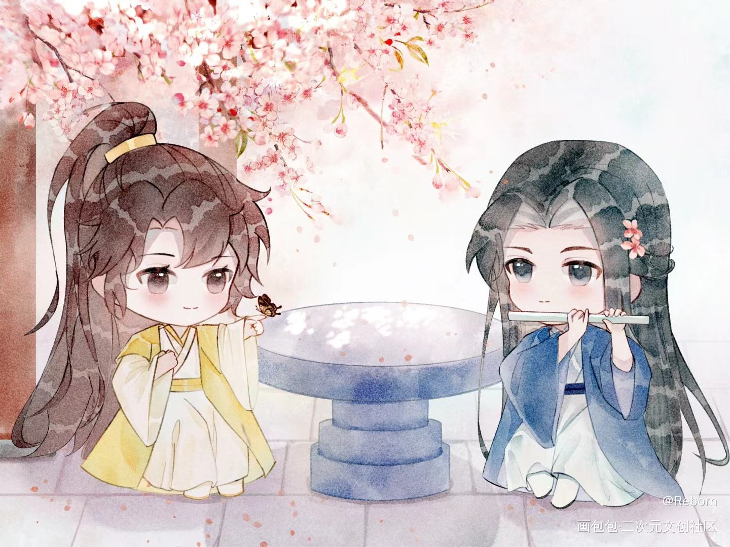 魔音弄蝶_杀破狼长庚·杀破狼顾昀·杀破狼绘画作品