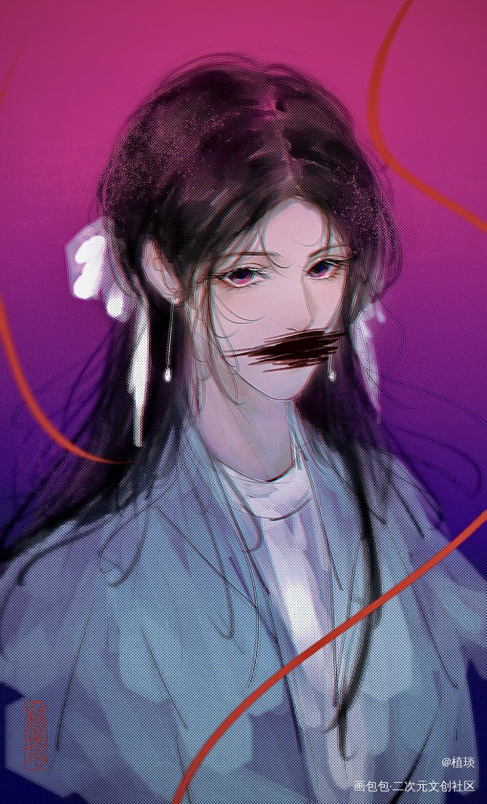 杜言她_游戏同人同人创作日常纸嫁衣画画绘画作品