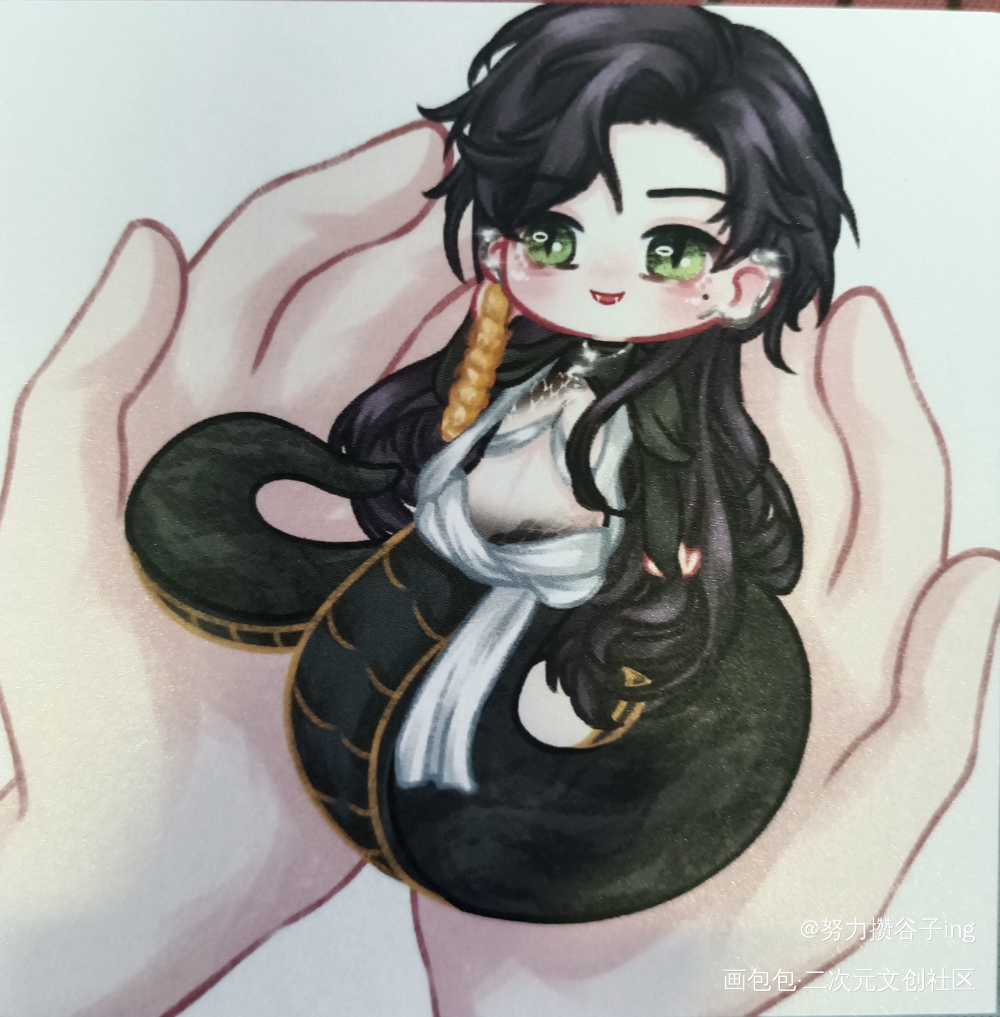 小蛇辛_谁把谁当真188男团授权返图赵锦辛·谁把谁当真绘画作品