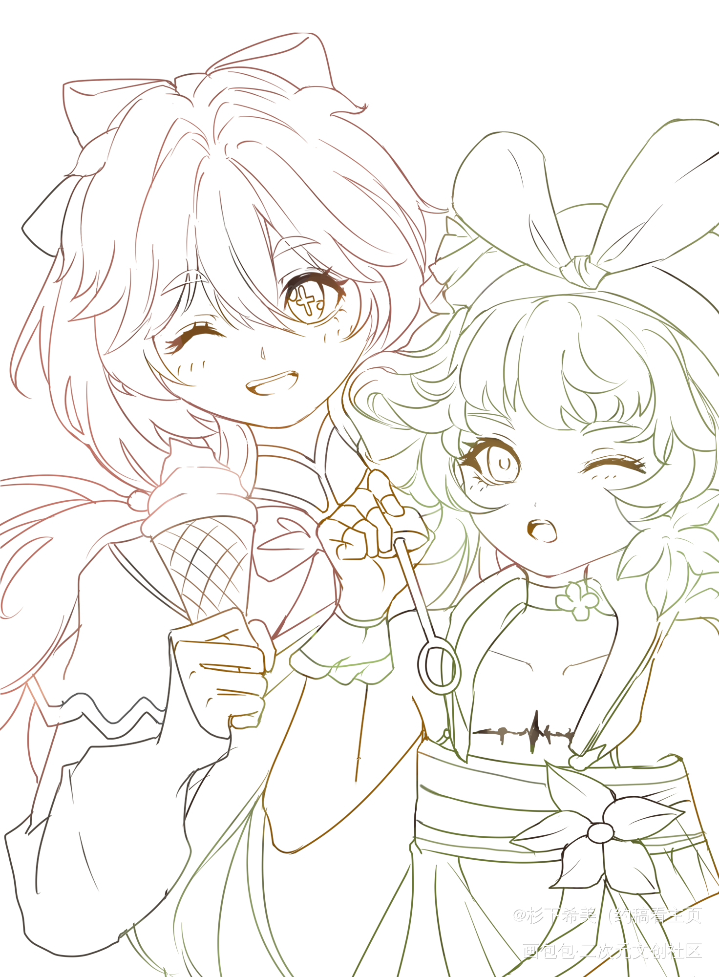 画了鸣潮～_绘画作品