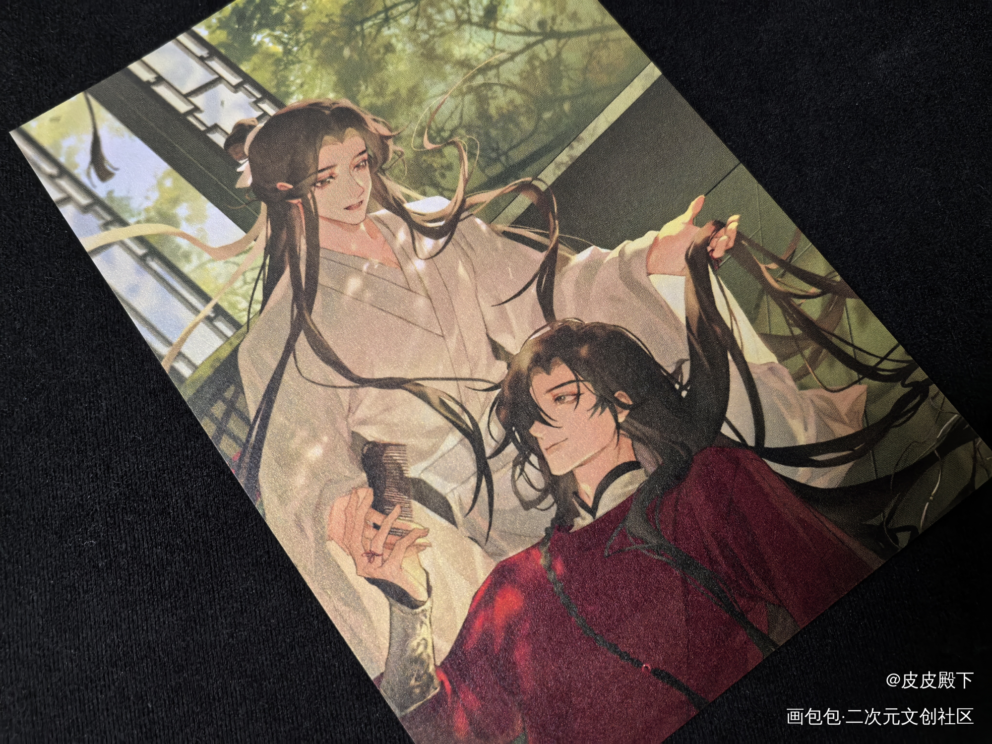_天官赐福授权返图周边秀花怜花城·天官赐福谢怜·天官赐福绘画作品