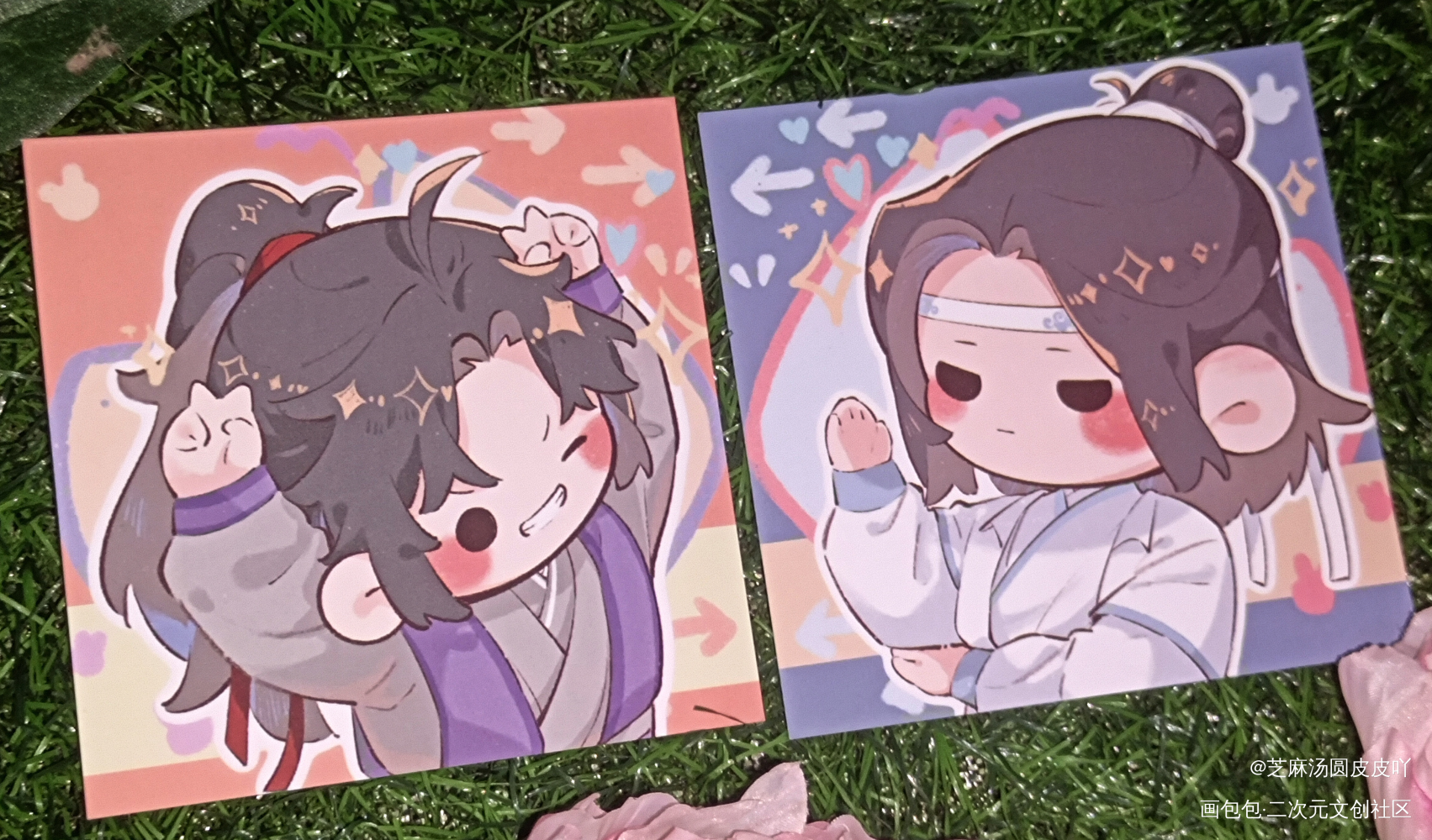 biubiubiu~_魔道祖师无料返图忘羡蓝忘机·魔道祖师魏无羡·魔道祖师绘画作品