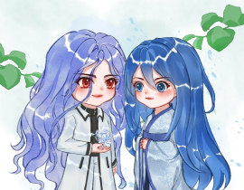 无奖竞猜！什么cp！_绘画作品