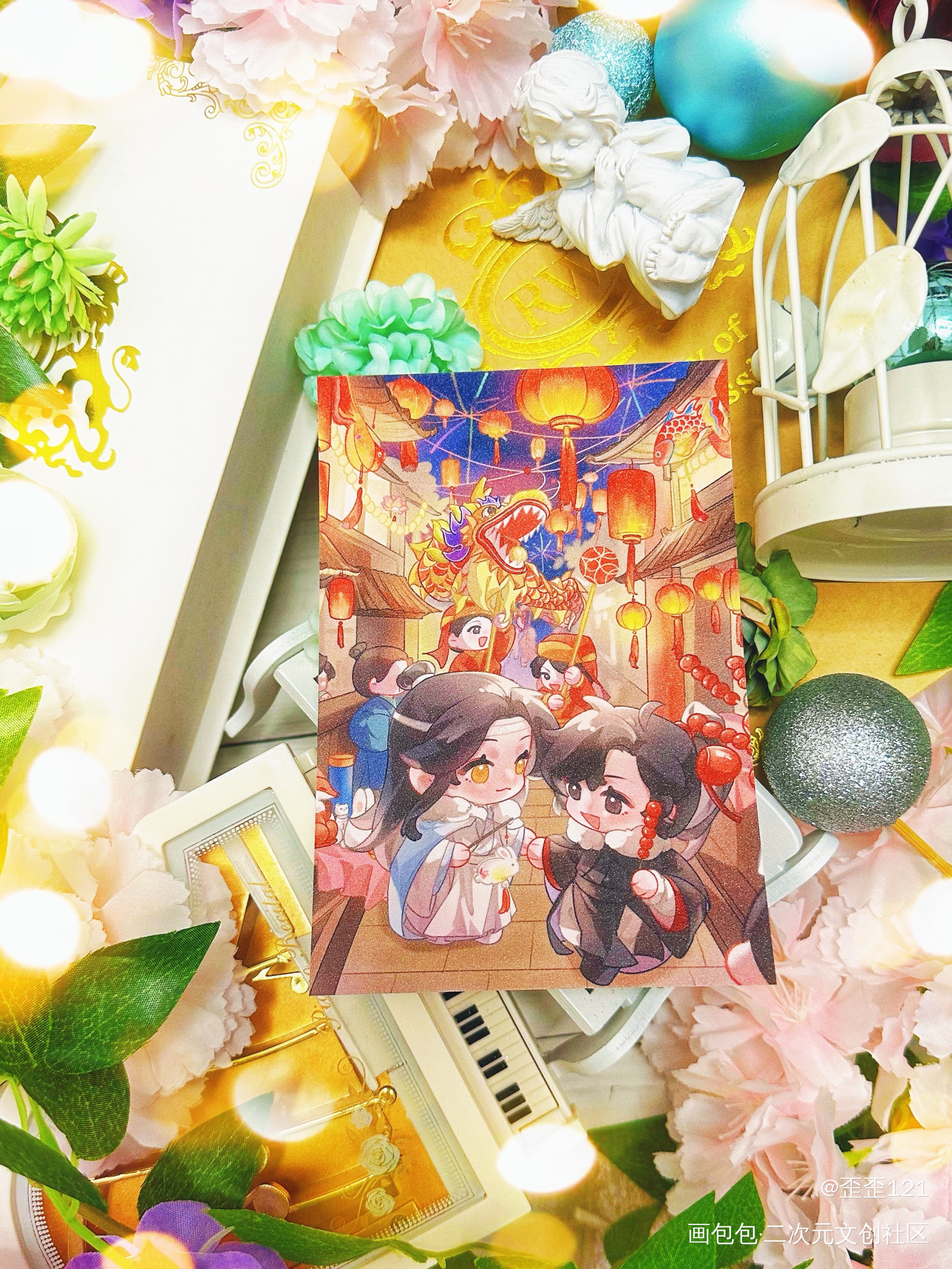 _魔道祖师蓝忘机·魔道祖师魏无羡·魔道祖师绘画作品