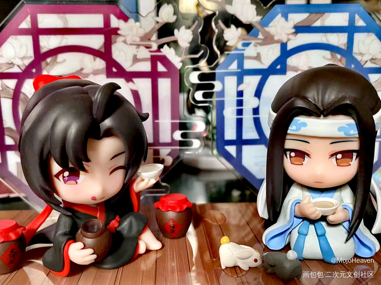 _魔道祖师蓝忘机·魔道祖师魏无羡·魔道祖师绘画作品