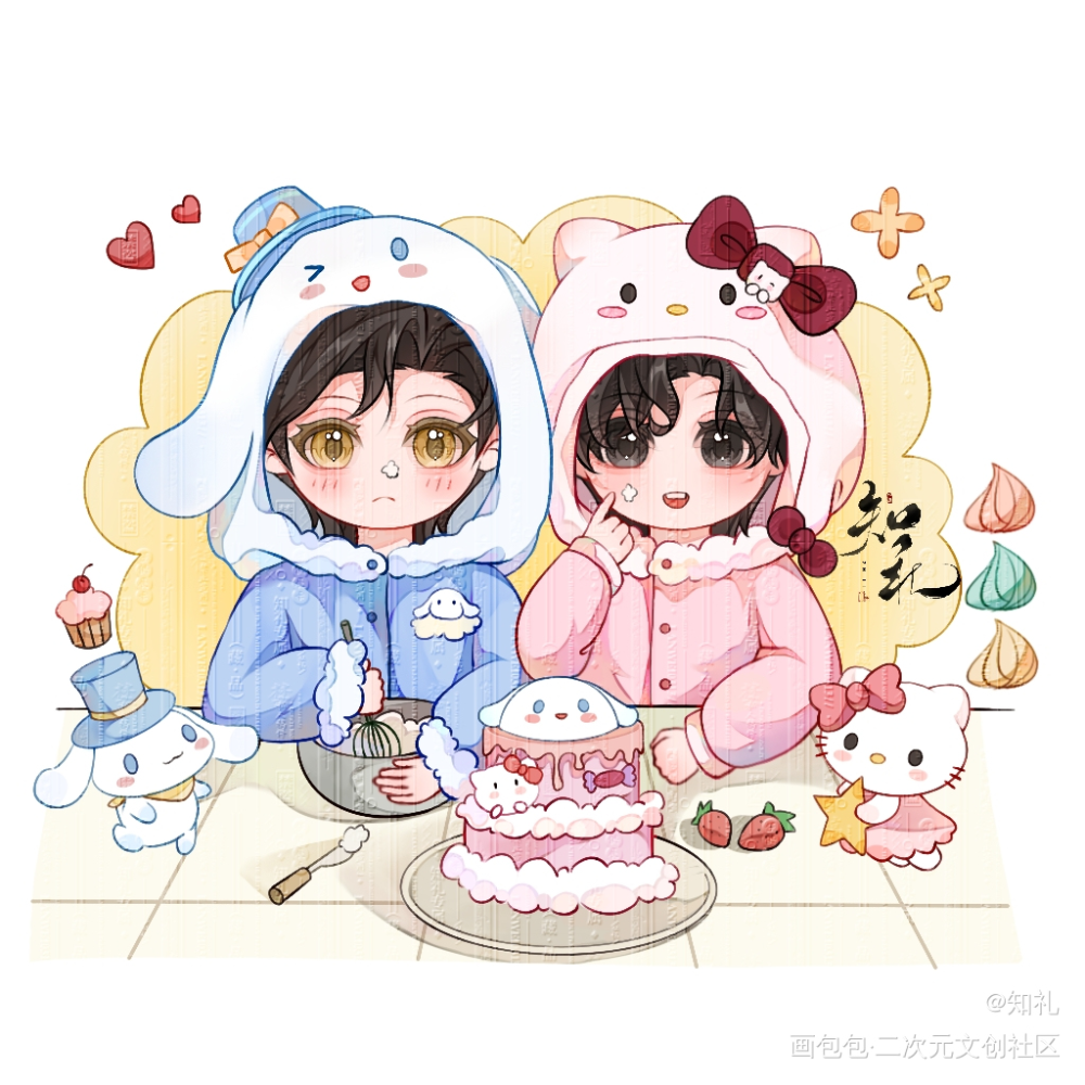魔道祖师·忘羡_魔道祖师绘画作品