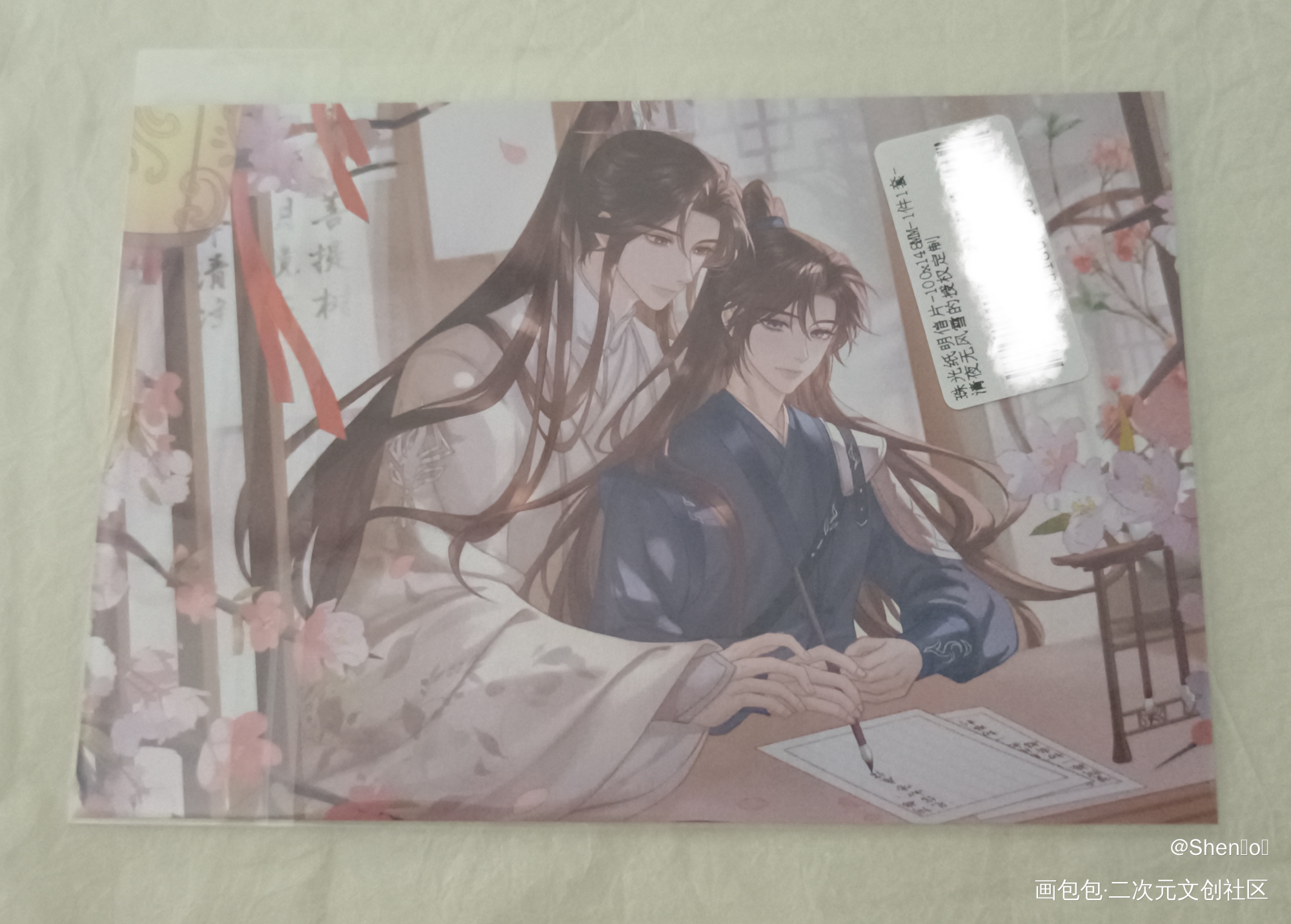 _二哈和他的白猫师尊授权返图绘画作品