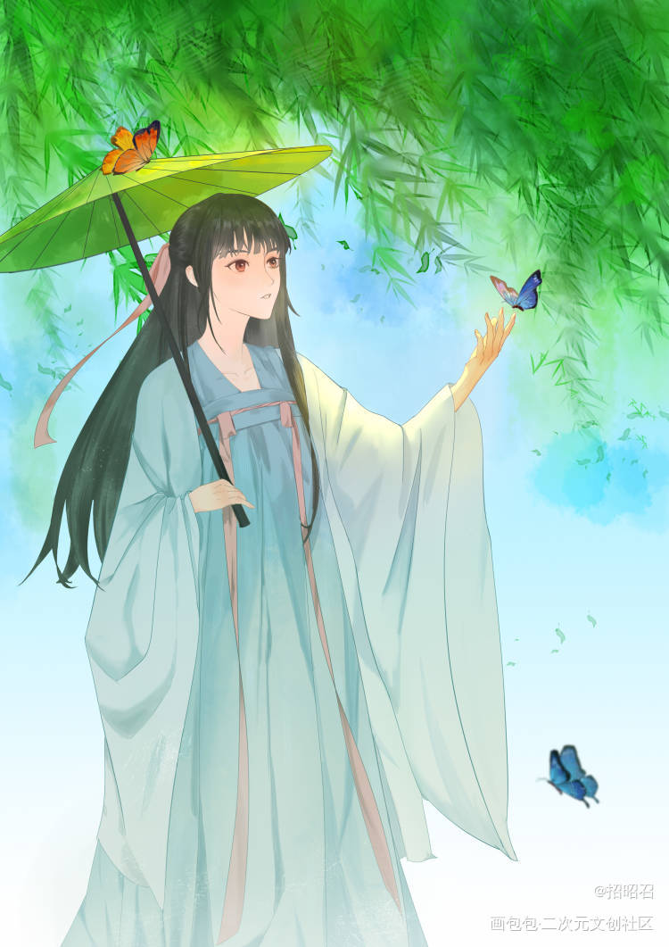 求约稿，例图150-200/p，_古风插图白菜约稿接稿画画约稿绘画作品