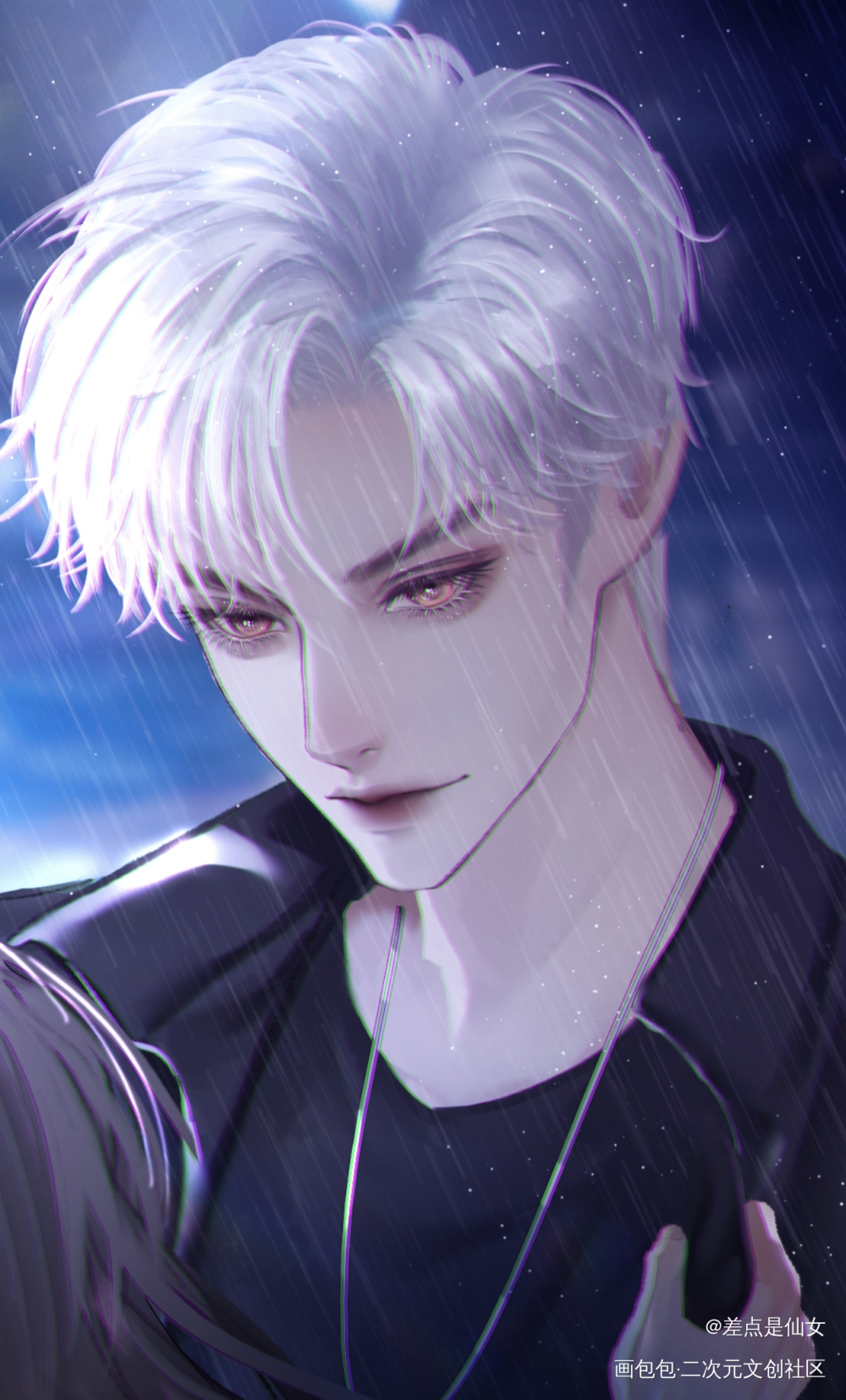 鸭头~我认输_恋与深空绘画作品