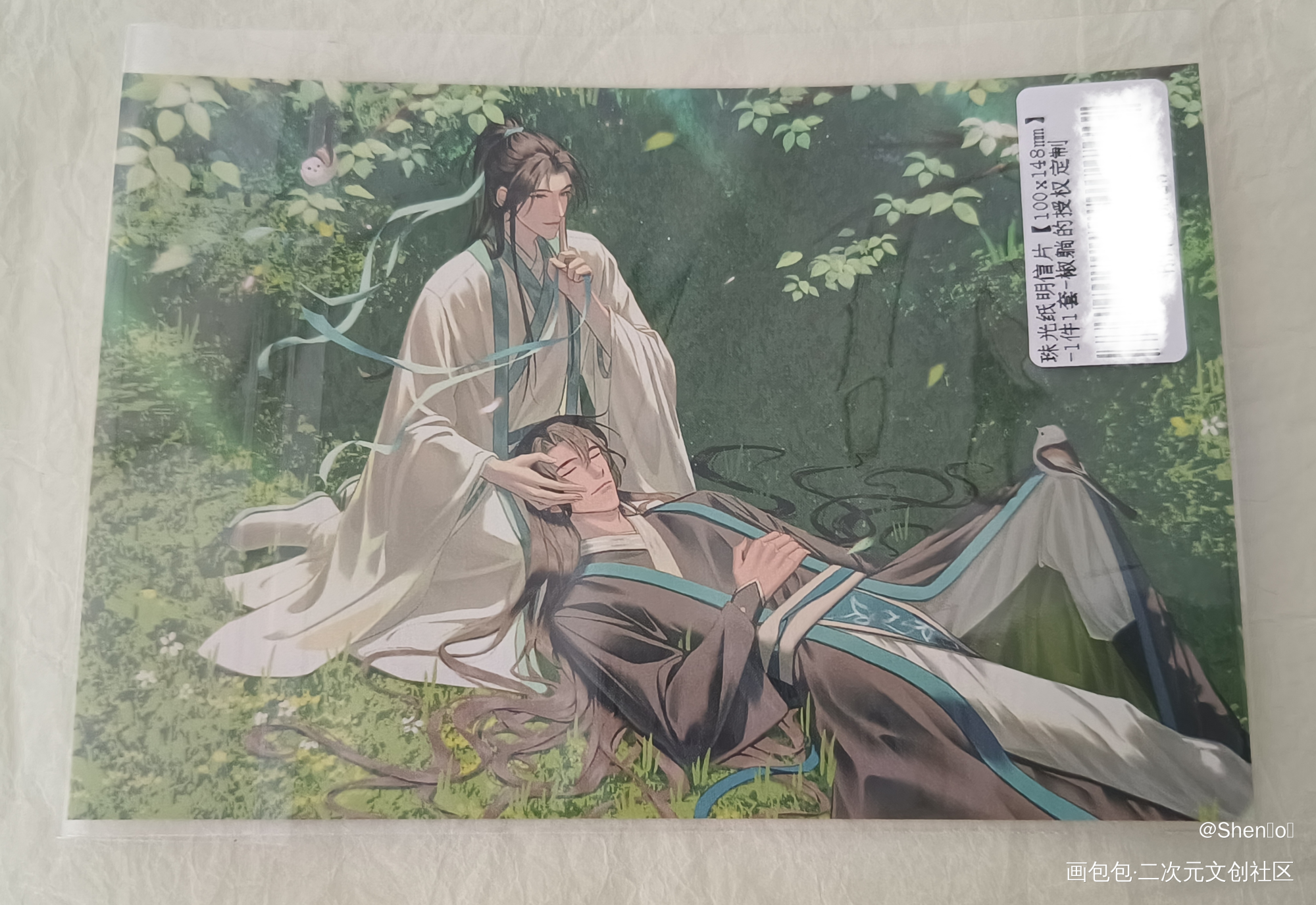 _二哈和他的白猫师尊授权返图绘画作品