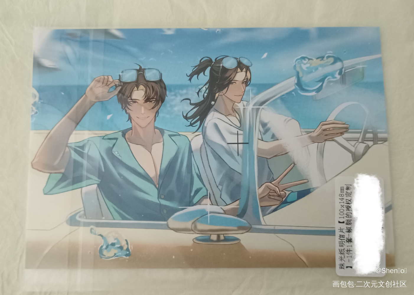 _二哈和他的白猫师尊授权返图绘画作品