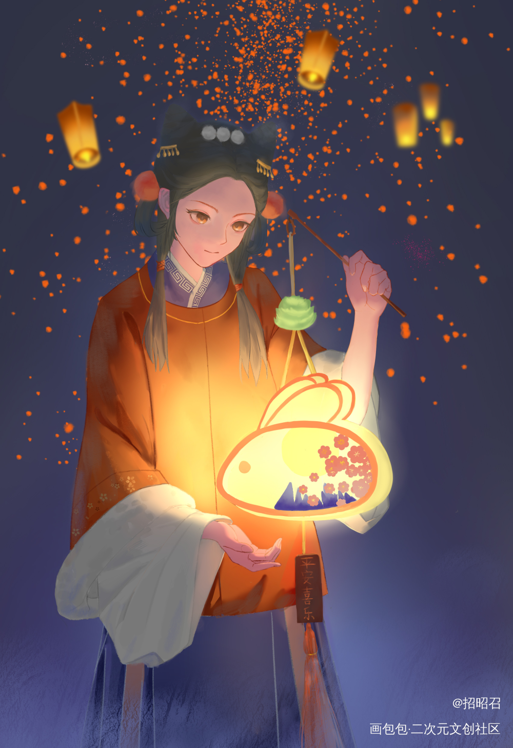 求约稿，例图150-200/p，_古风插图白菜约稿接稿画画约稿绘画作品