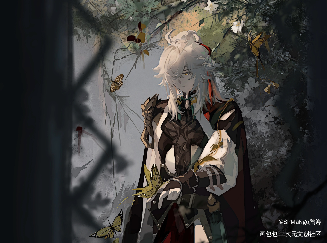 云五已成过往_崩坏星穹铁道插画同人星穹铁道景元景元绘画作品