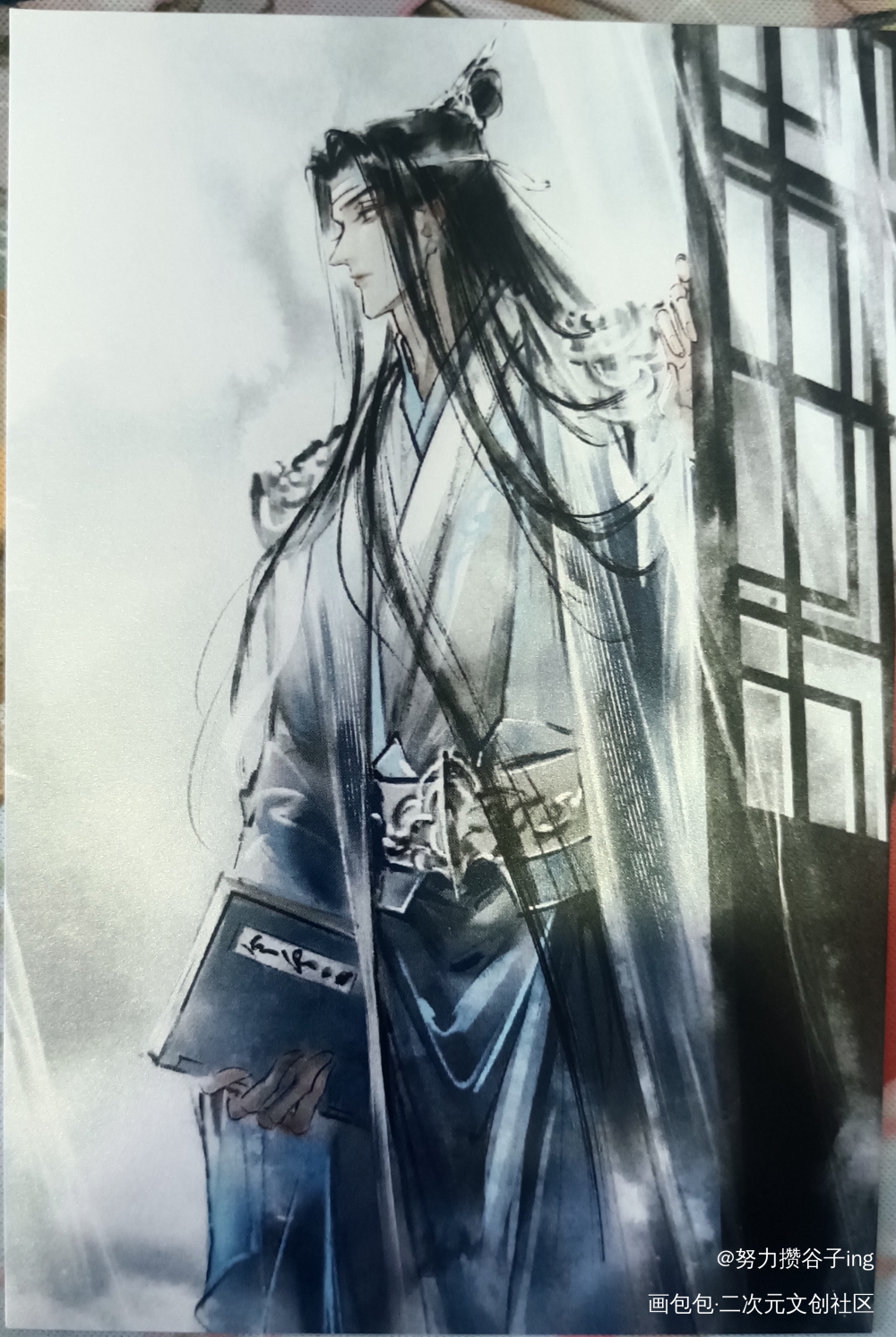 君子端方_魔道祖师授权返图忘羡蓝忘机·魔道祖师绘画作品