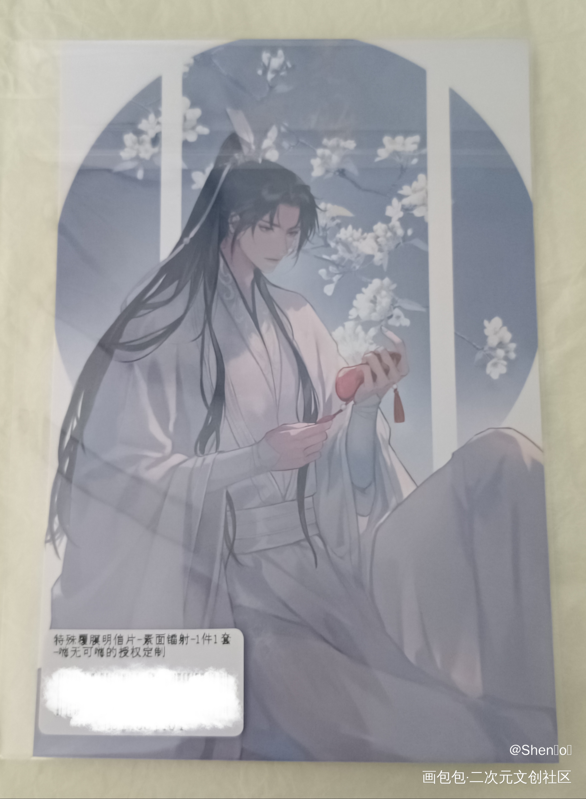 _二哈和他的白猫师尊授权返图绘画作品