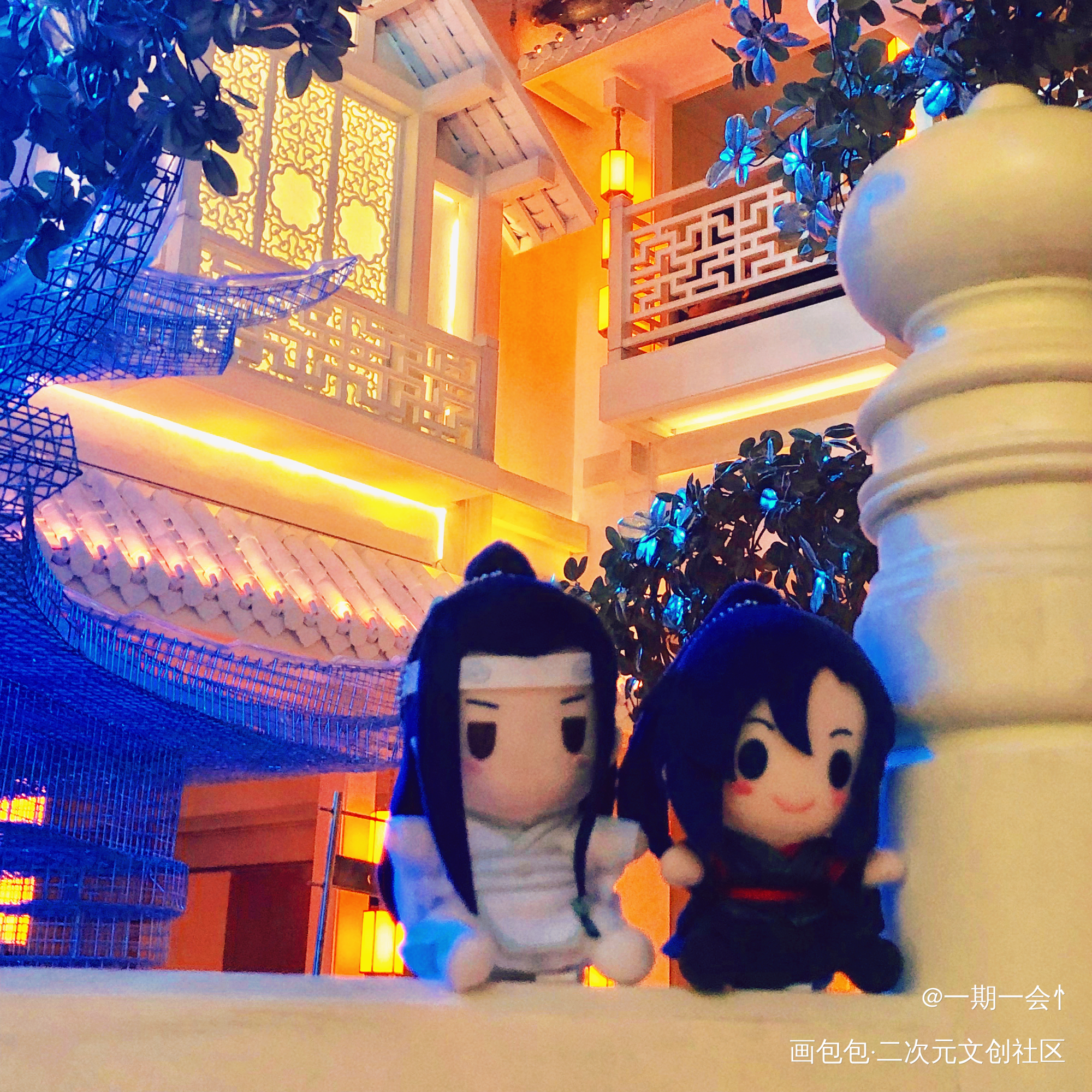 _魔道祖师蓝忘机·魔道祖师魏无羡·魔道祖师绘画作品