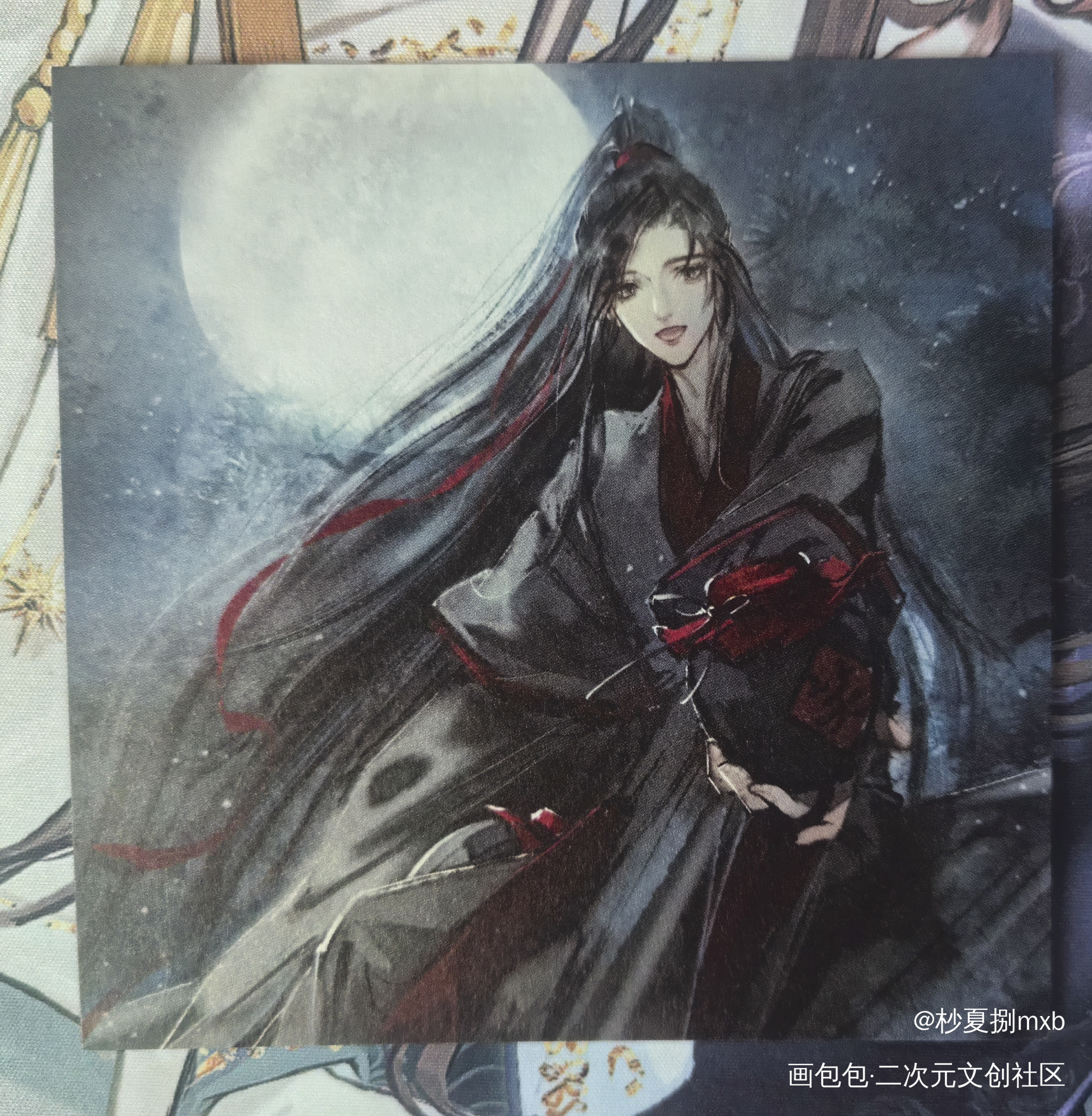 _魔道祖师授权返图蓝忘机·魔道祖师魏无羡·魔道祖师绘画作品