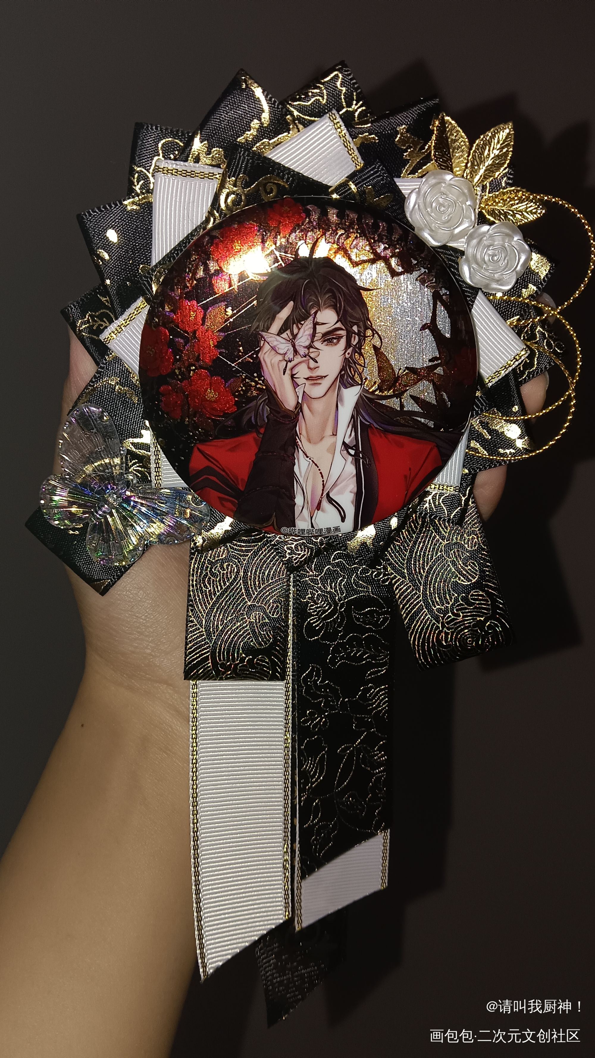 帅_天官赐福花城·天官赐福谢怜·天官赐福谢怜花城绘画作品