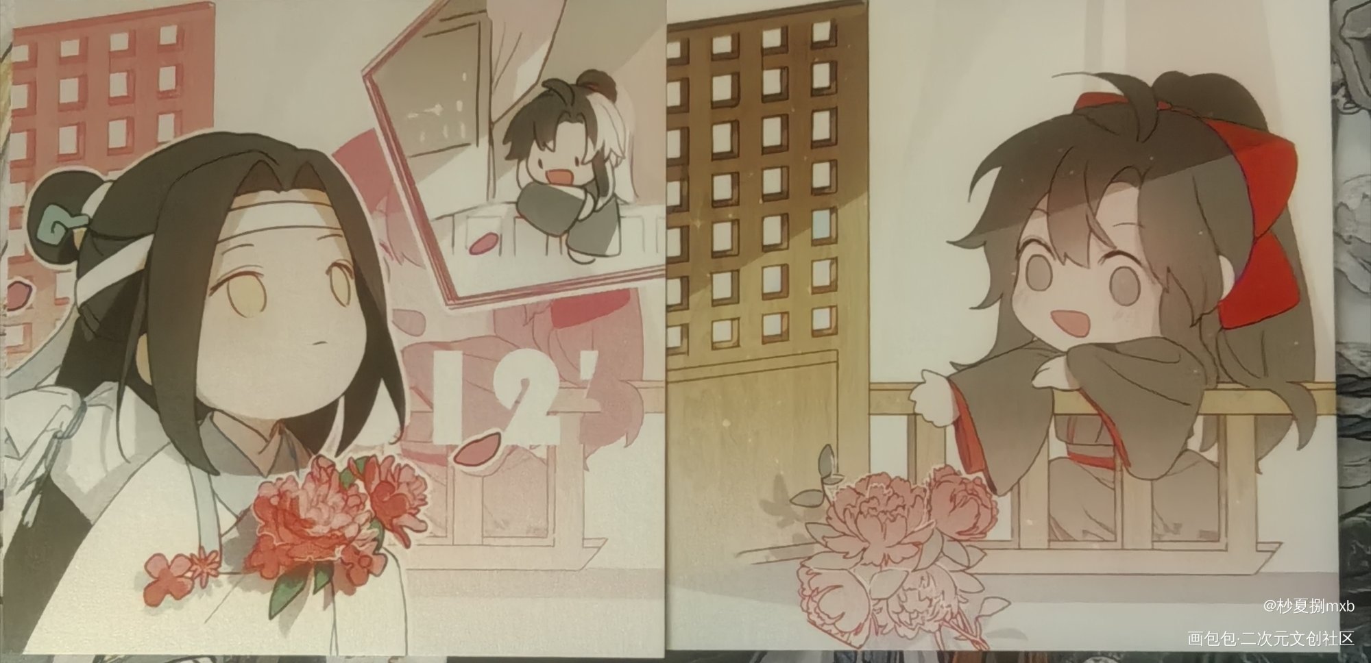 _魔道祖师授权返图花城·天官赐福谢怜·天官赐福洛冰河·人渣反派自救系统沈清秋·人渣反派自救系统蓝忘机·魔道祖师魏无羡·魔道祖师绘画作品