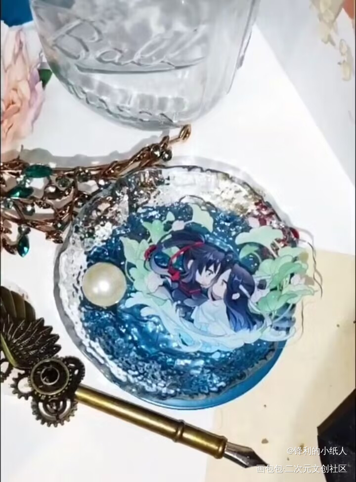 _魔道祖师站外返图蓝忘机·魔道祖师魏无羡·魔道祖师绘画作品