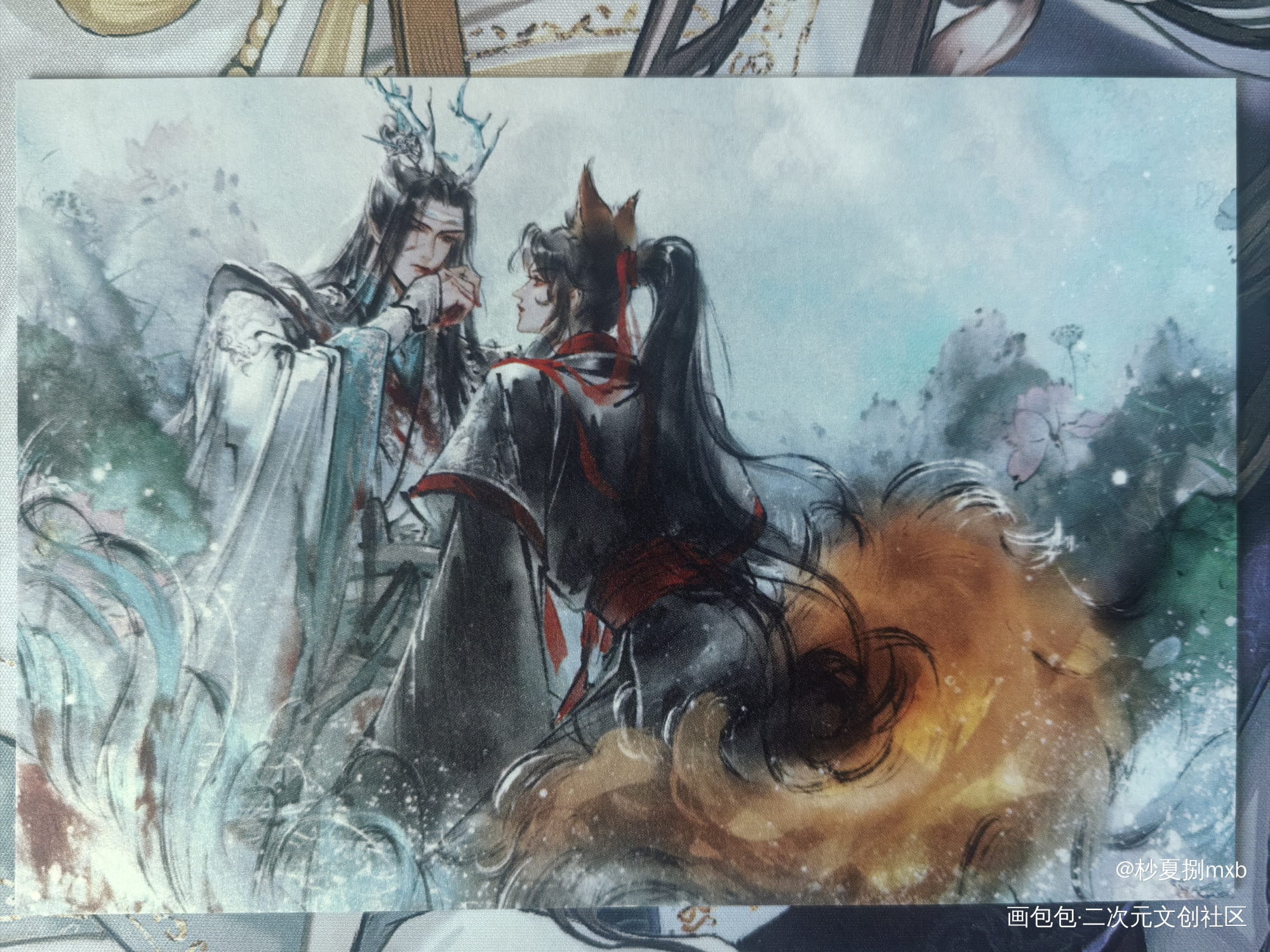 _魔道祖师授权返图花城·天官赐福谢怜·天官赐福洛冰河·人渣反派自救系统沈清秋·人渣反派自救系统蓝忘机·魔道祖师魏无羡·魔道祖师绘画作品