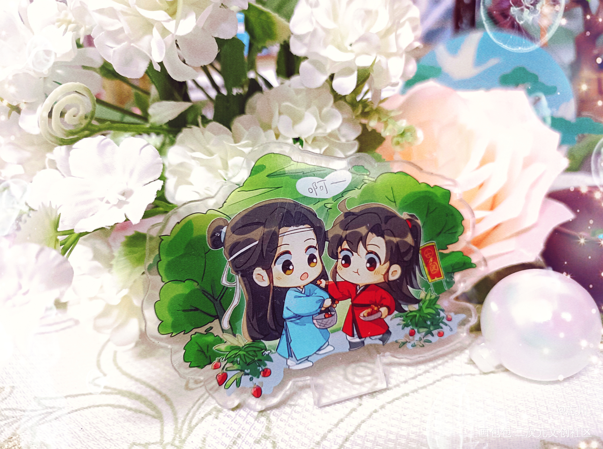 _魔道祖师蓝忘机·魔道祖师魏无羡·魔道祖师绘画作品