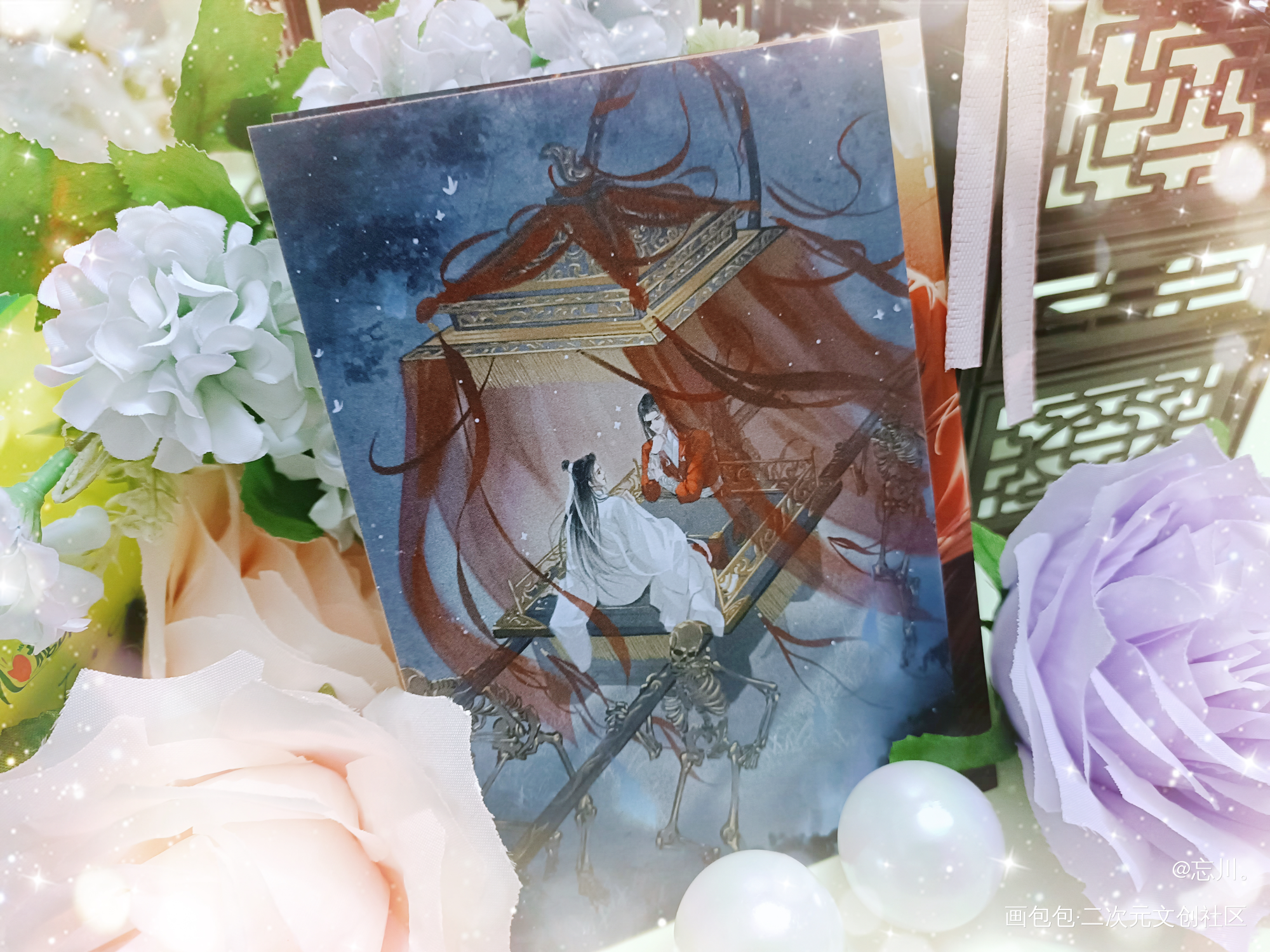 _天官赐福花城·天官赐福谢怜·天官赐福绘画作品