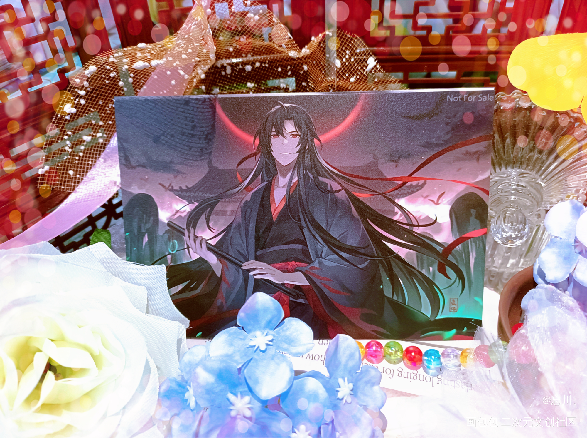 _魔道祖师蓝忘机·魔道祖师魏无羡·魔道祖师绘画作品
