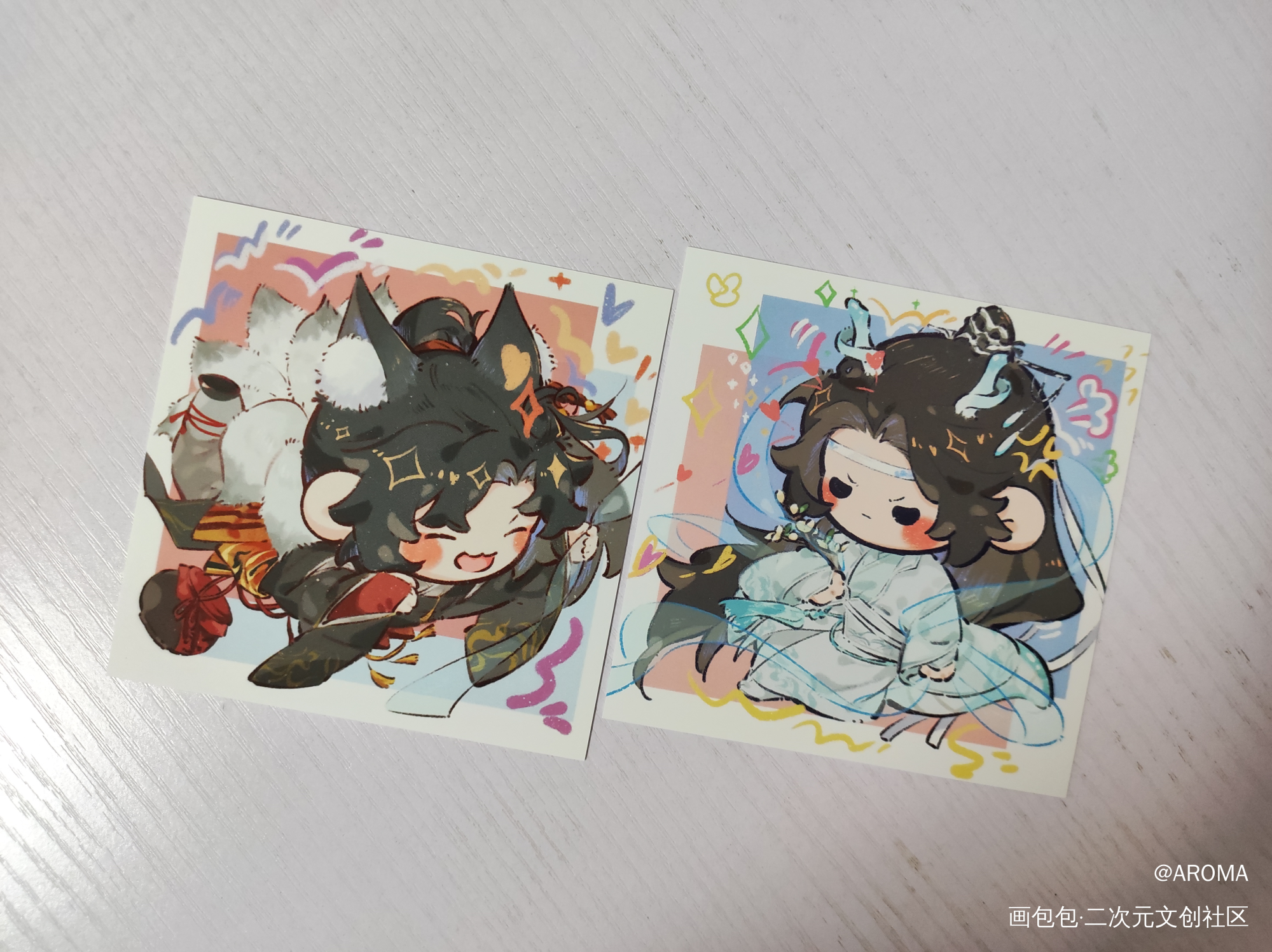 _魔道祖师无料返图绘画作品