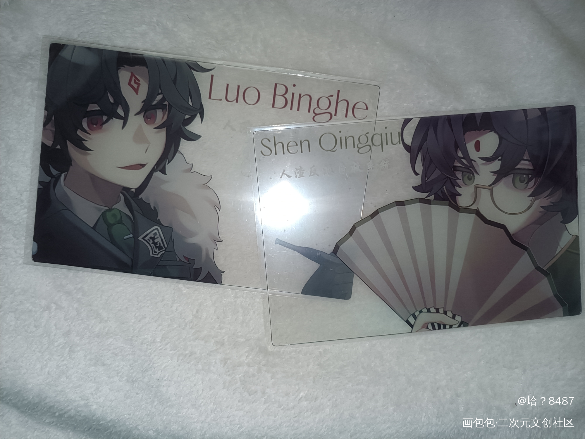 _人渣反派自救系统冰秋洛冰河·人渣反派自救系统沈清秋·人渣反派自救系统墨香铜臭绘画作品
