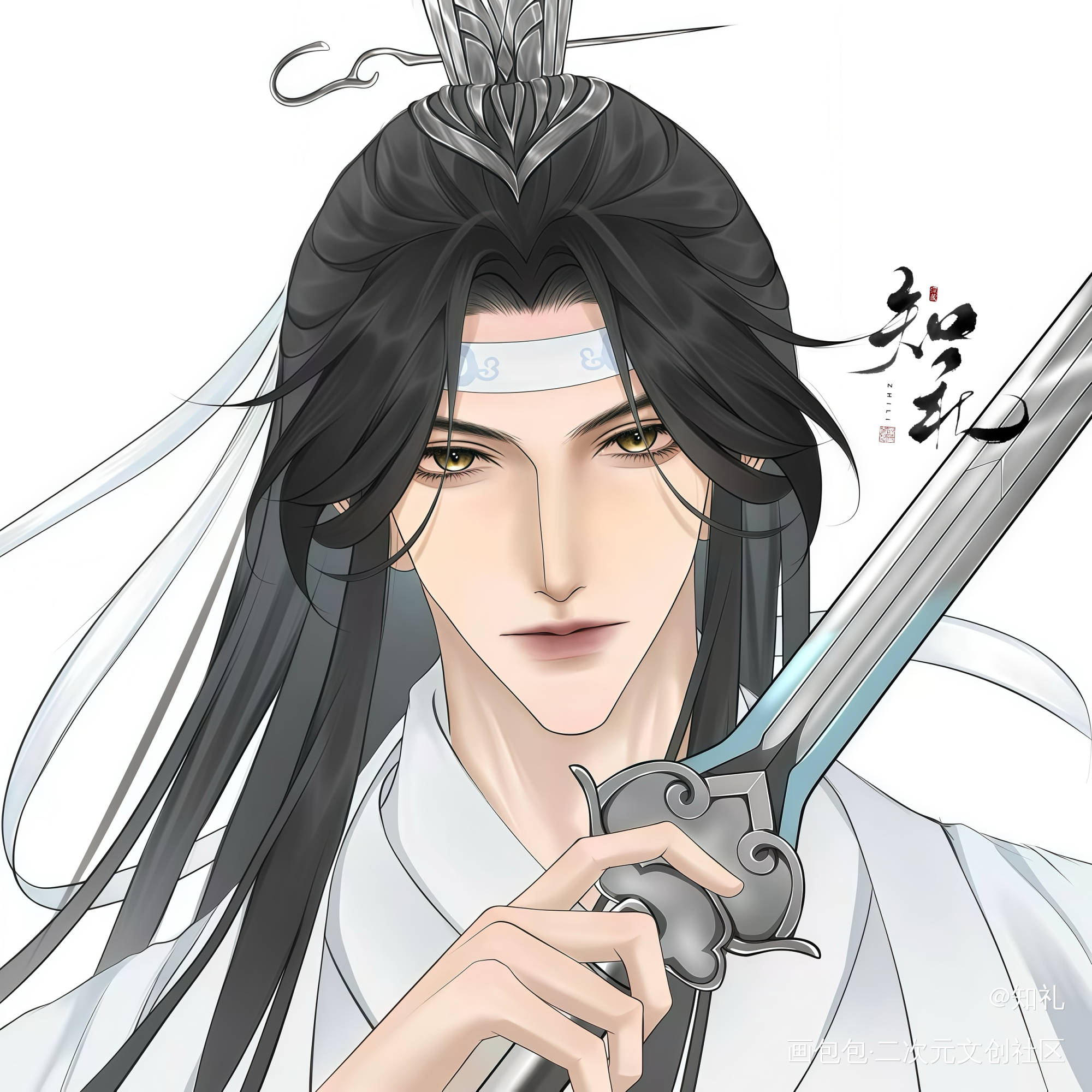 魔道祖师·忘羡_魔道祖师绘画作品