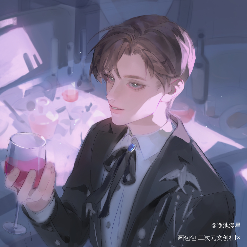 名利场的宠儿_谁把谁当真188男团黎朔·谁把谁当真绘画作品