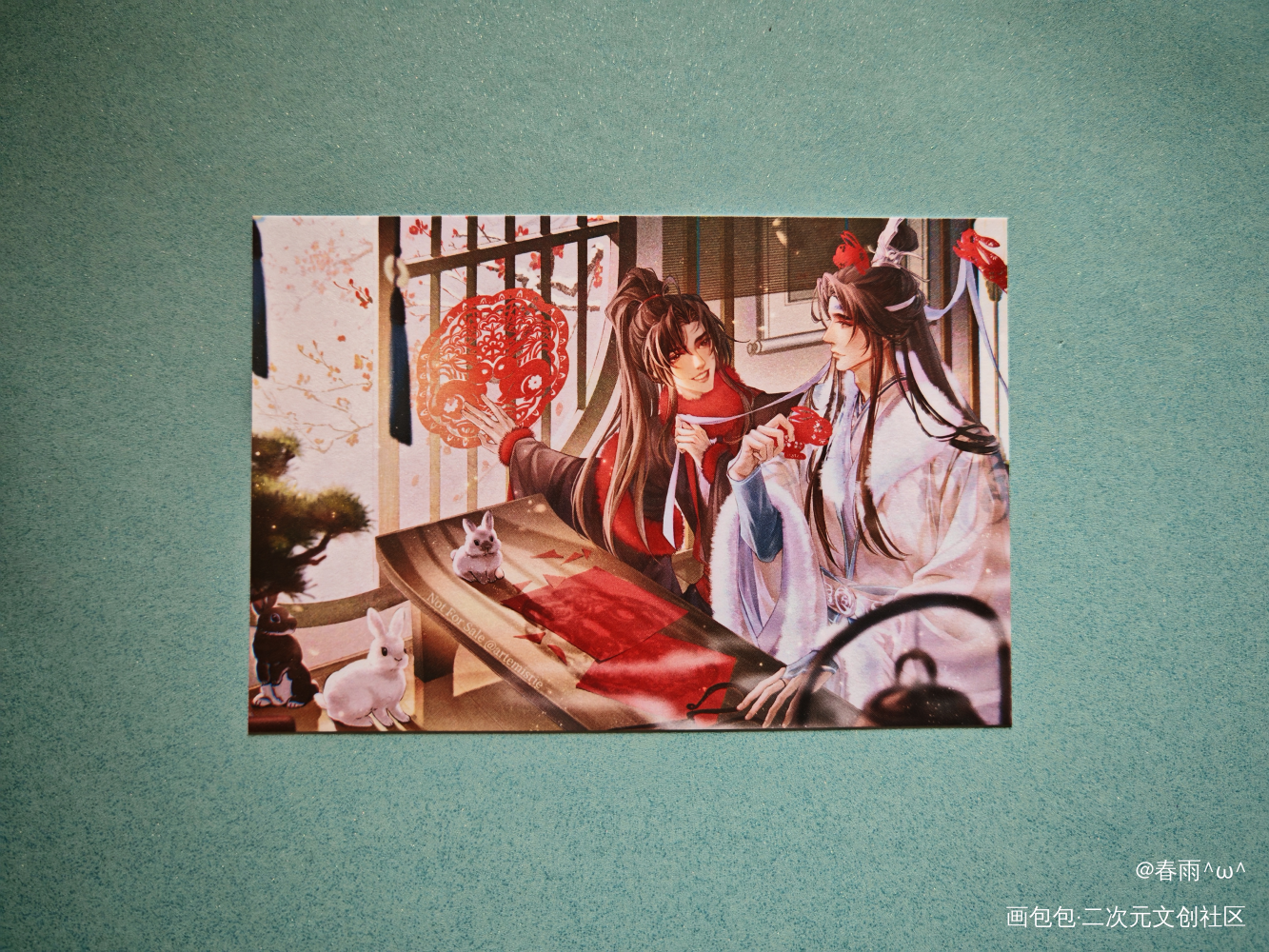 _魔道祖师授权返图蓝忘机·魔道祖师魏无羡·魔道祖师绘画作品