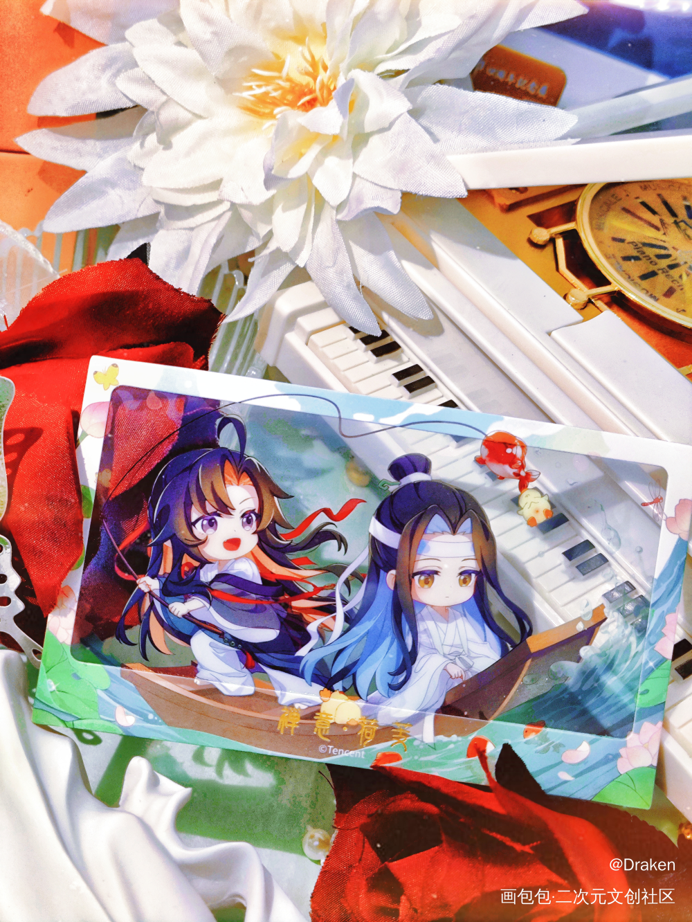 _魔道祖师蓝忘机·魔道祖师魏无羡·魔道祖师绘画作品
