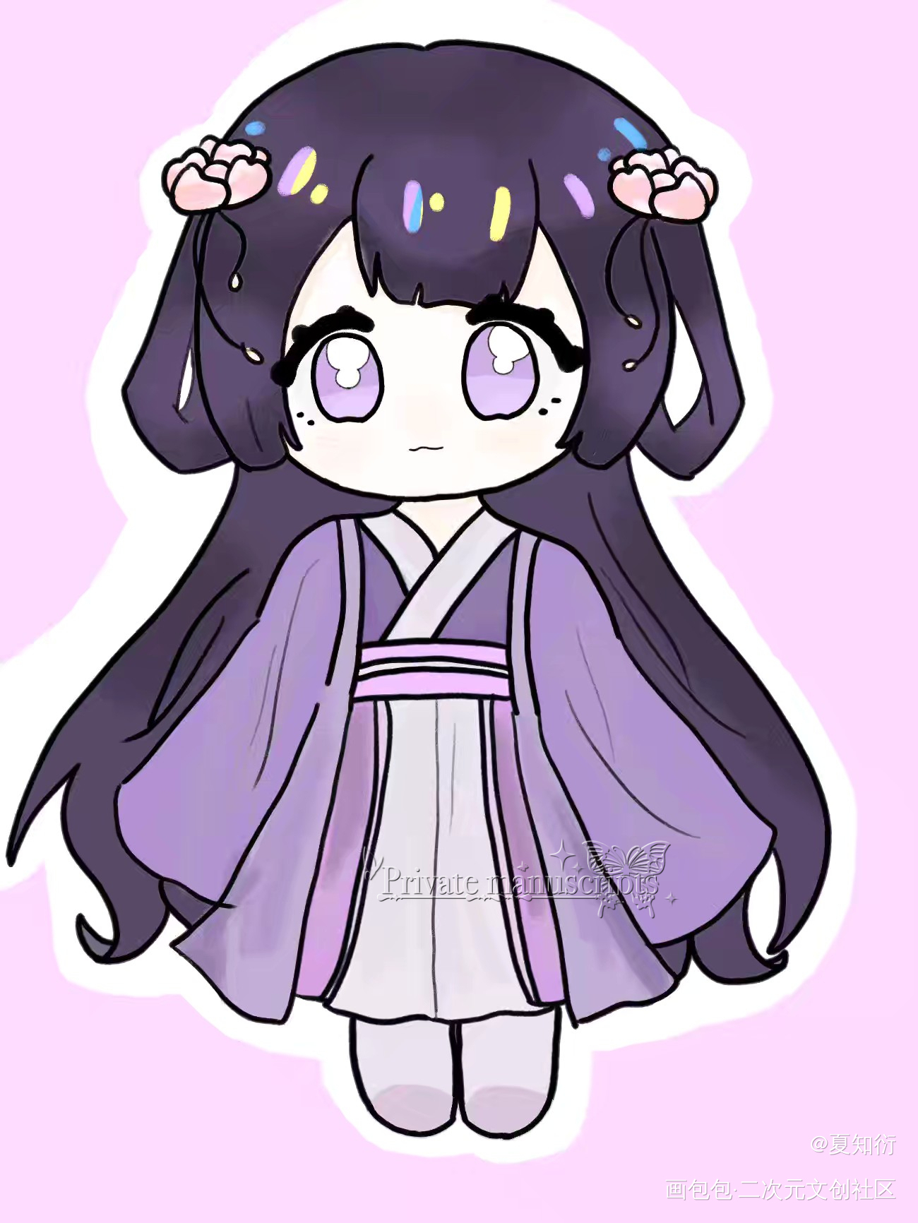 _画包包魔道祖师画包包官方公告栏江厌离绘画作品