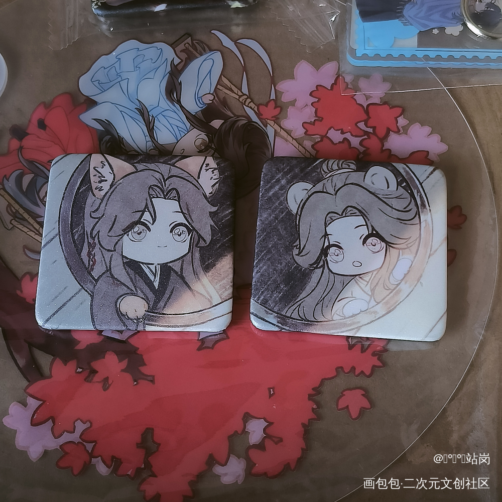 _人渣反派自救系统天官赐福无料返图花城·天官赐福谢怜·天官赐福洛冰河·人渣反派自救系统沈清秋·人渣反派自救系统绘画作品